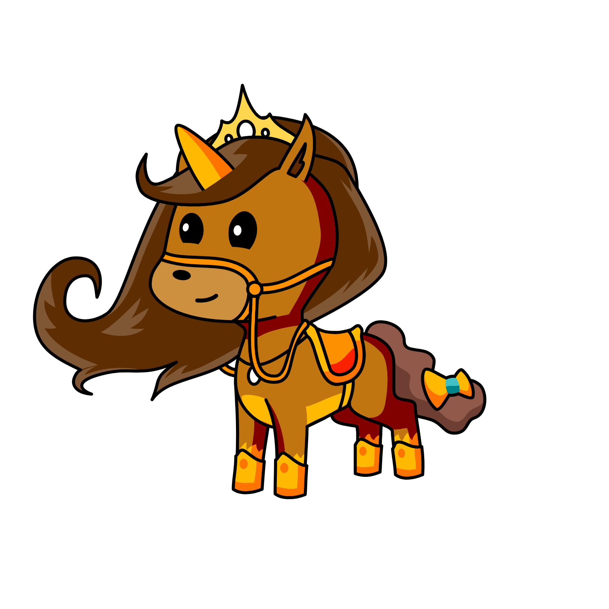 Purplelyn (in day mode), the unicorn