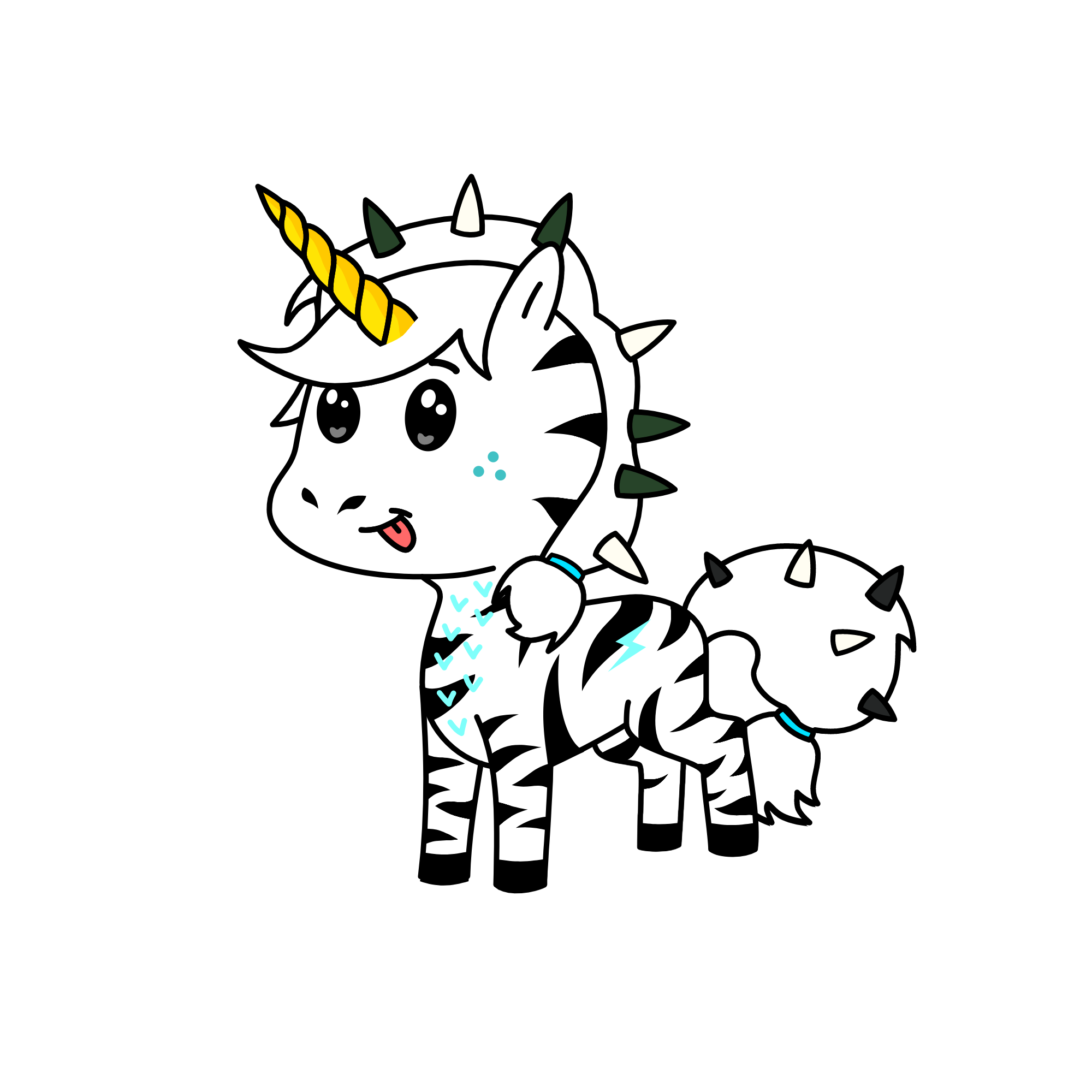 Cebra, the unicorn