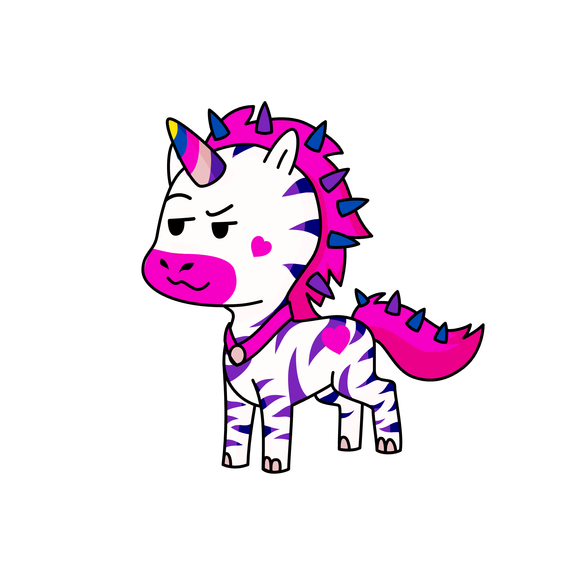 Strider the Fiery, the unicorn