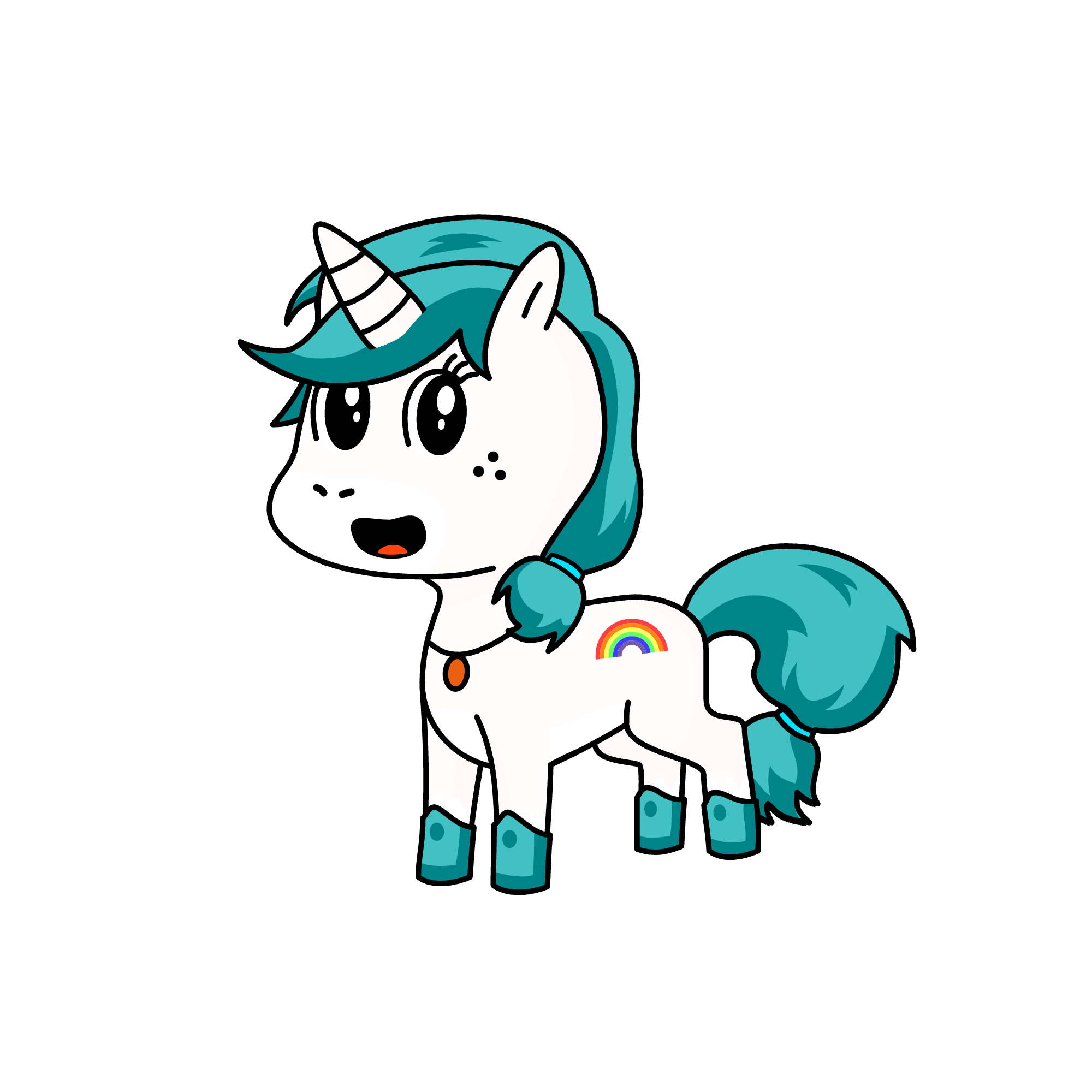 Craftycorn, the unicorn