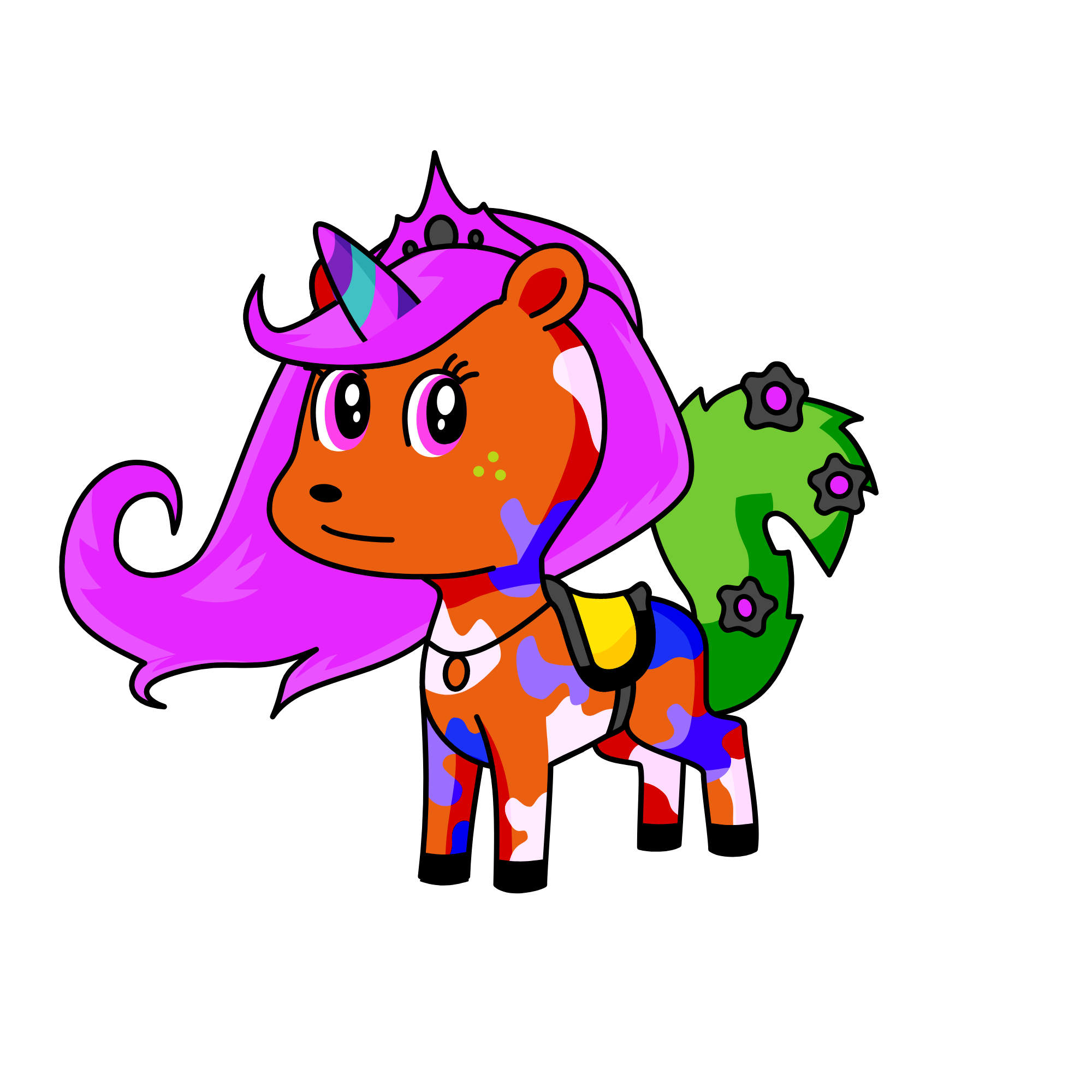Berry, the unicorn
