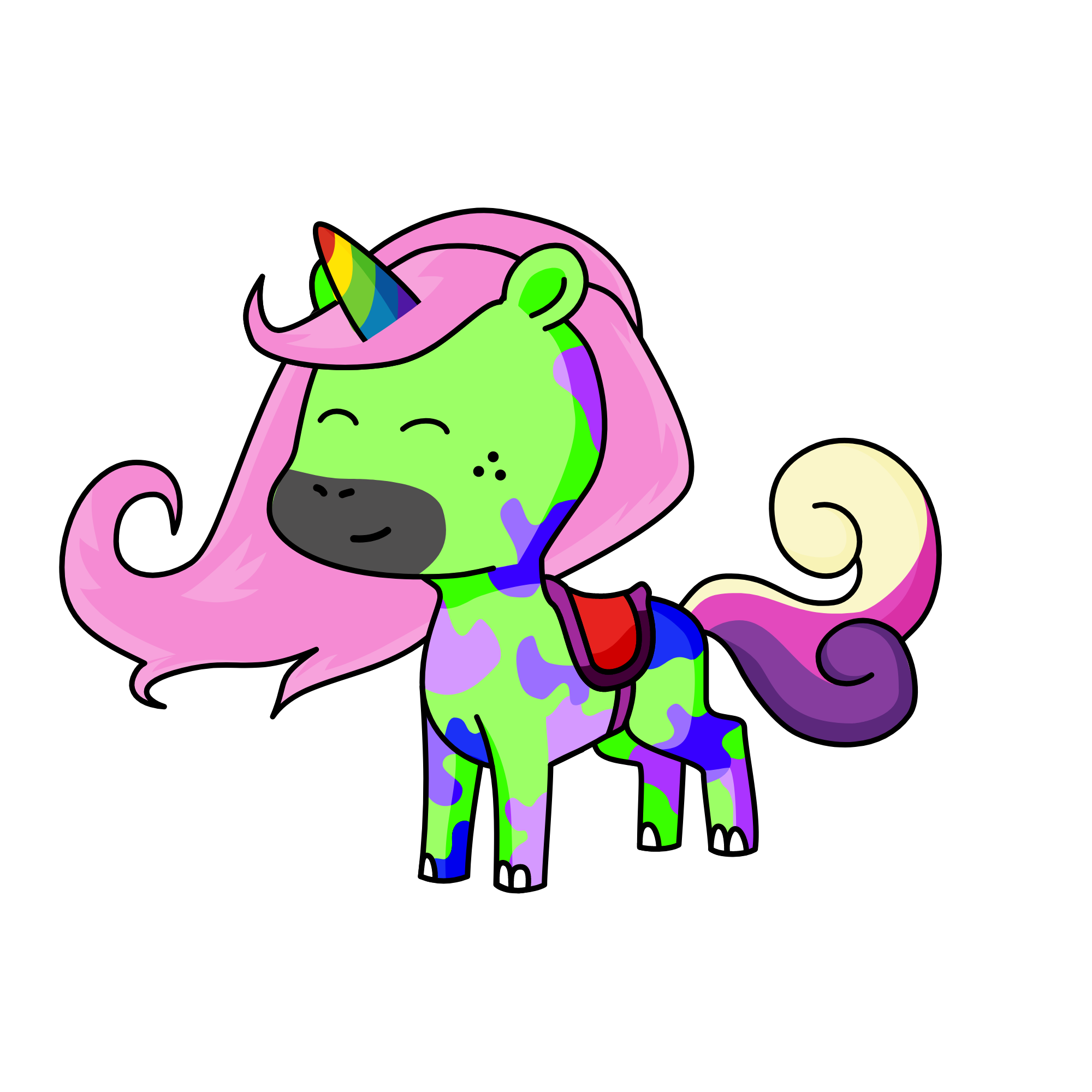 Butt, the unicorn