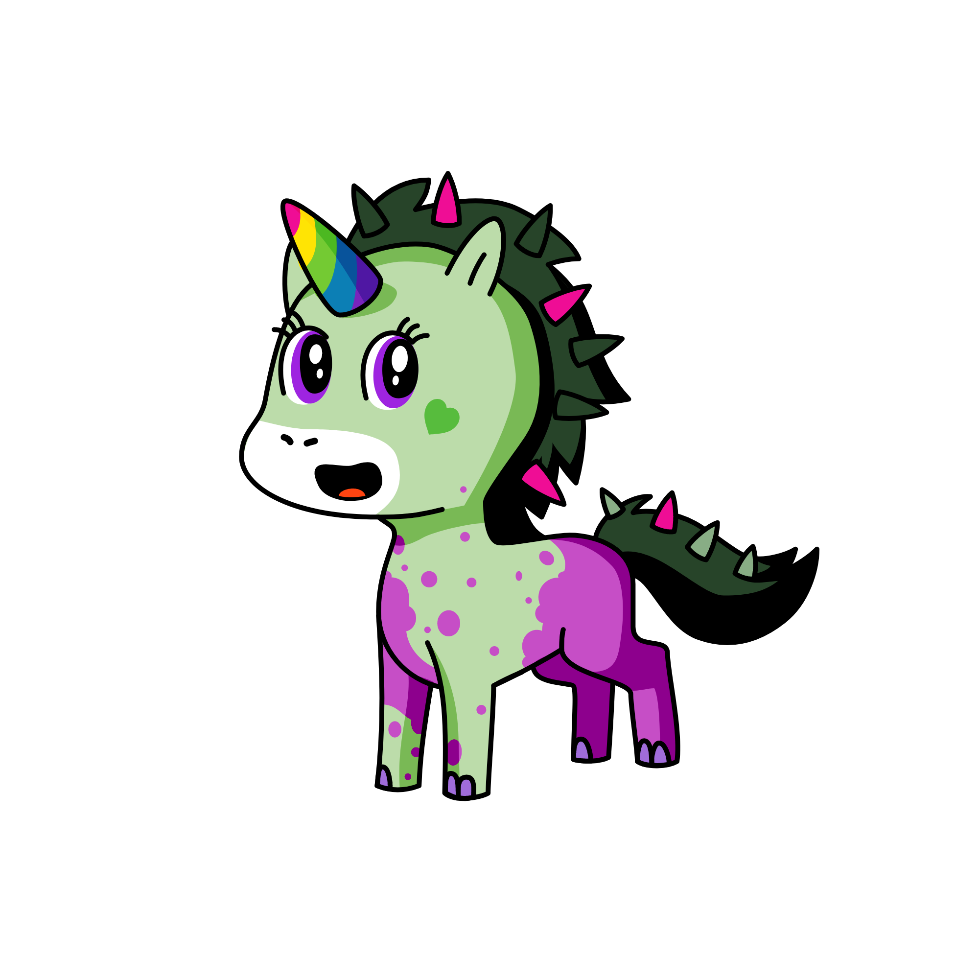 Dinosaur, the unicorn