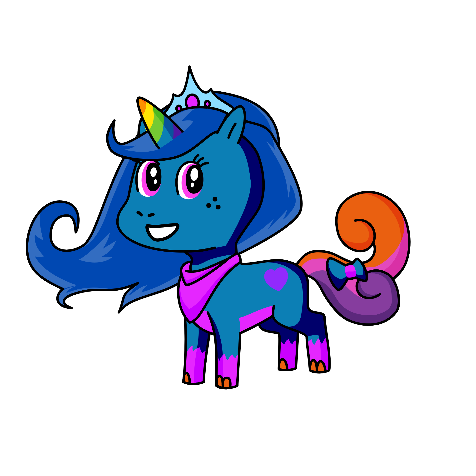 Unicorny Blair, the unicorn