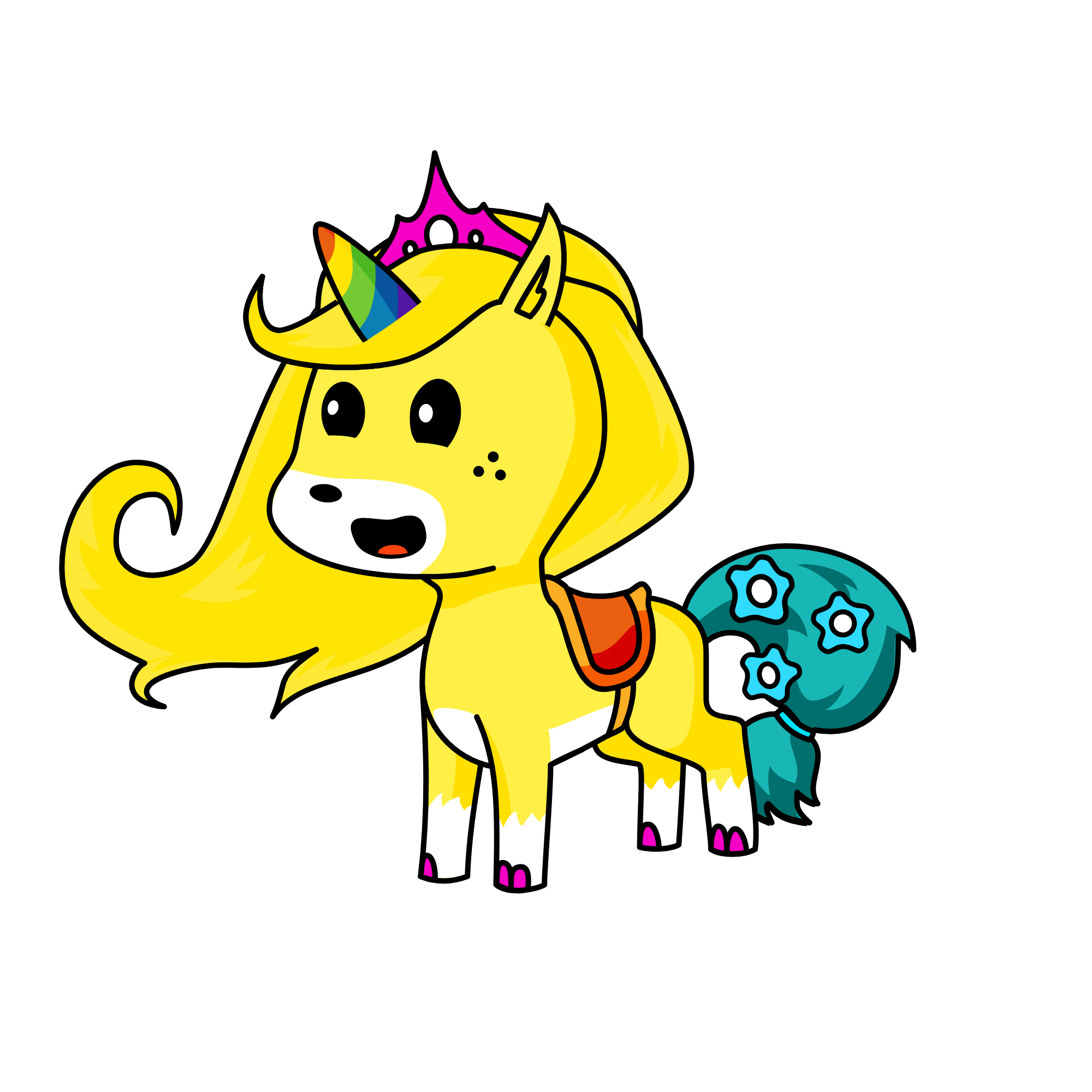 SARAAA, the unicorn