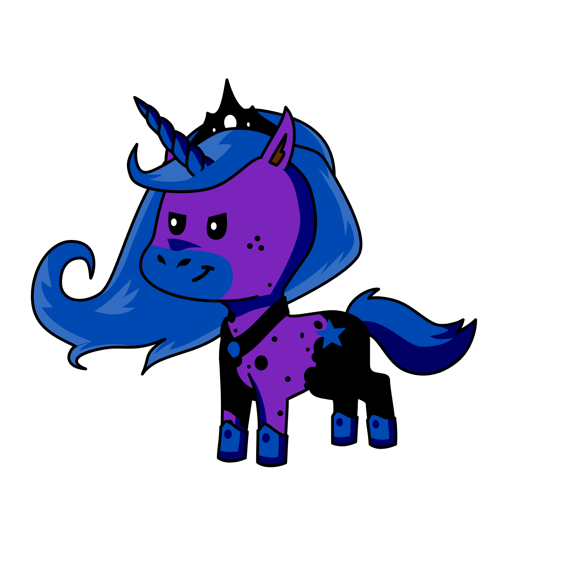luna, the unicorn