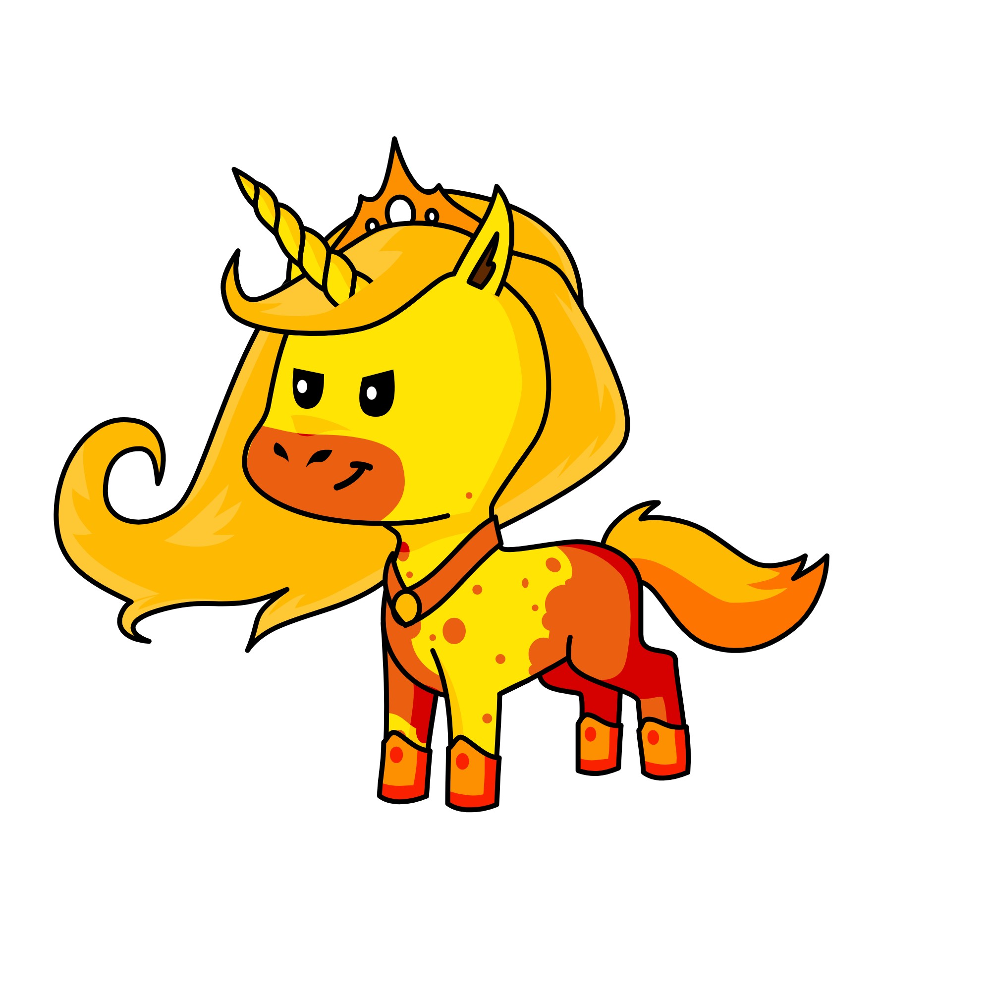 sun, the unicorn