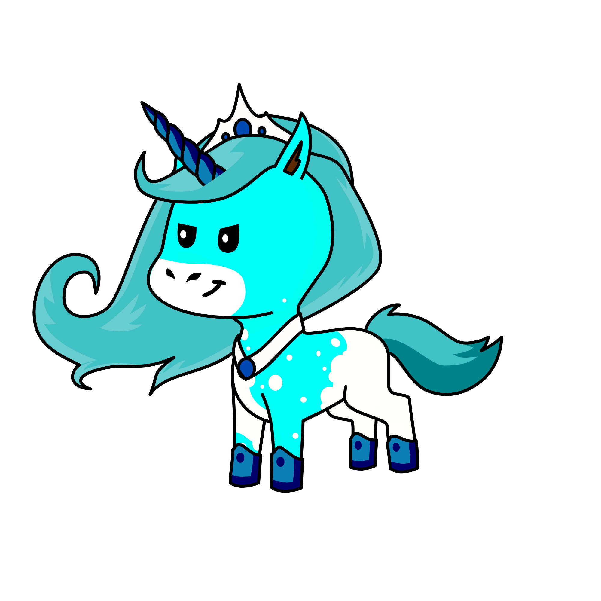 fronzen, the unicorn