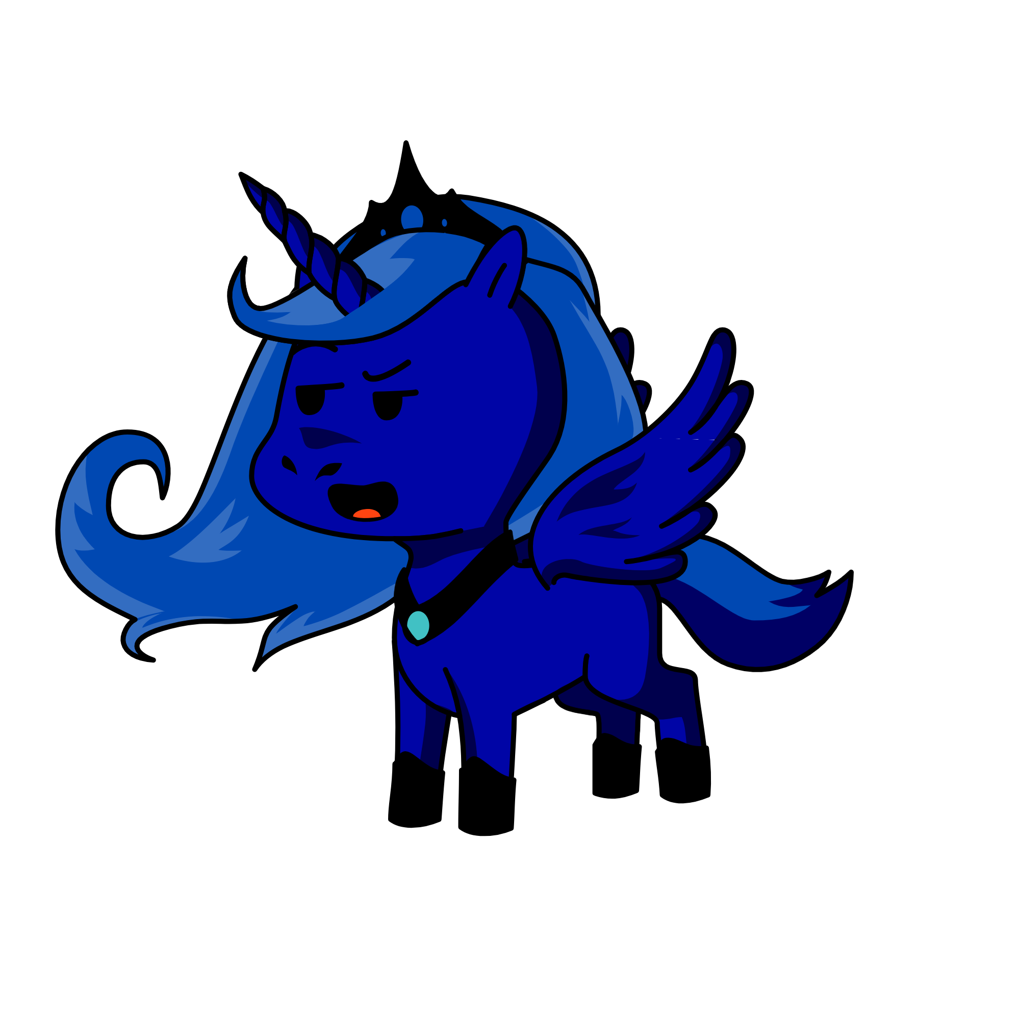 luna, the unicorn