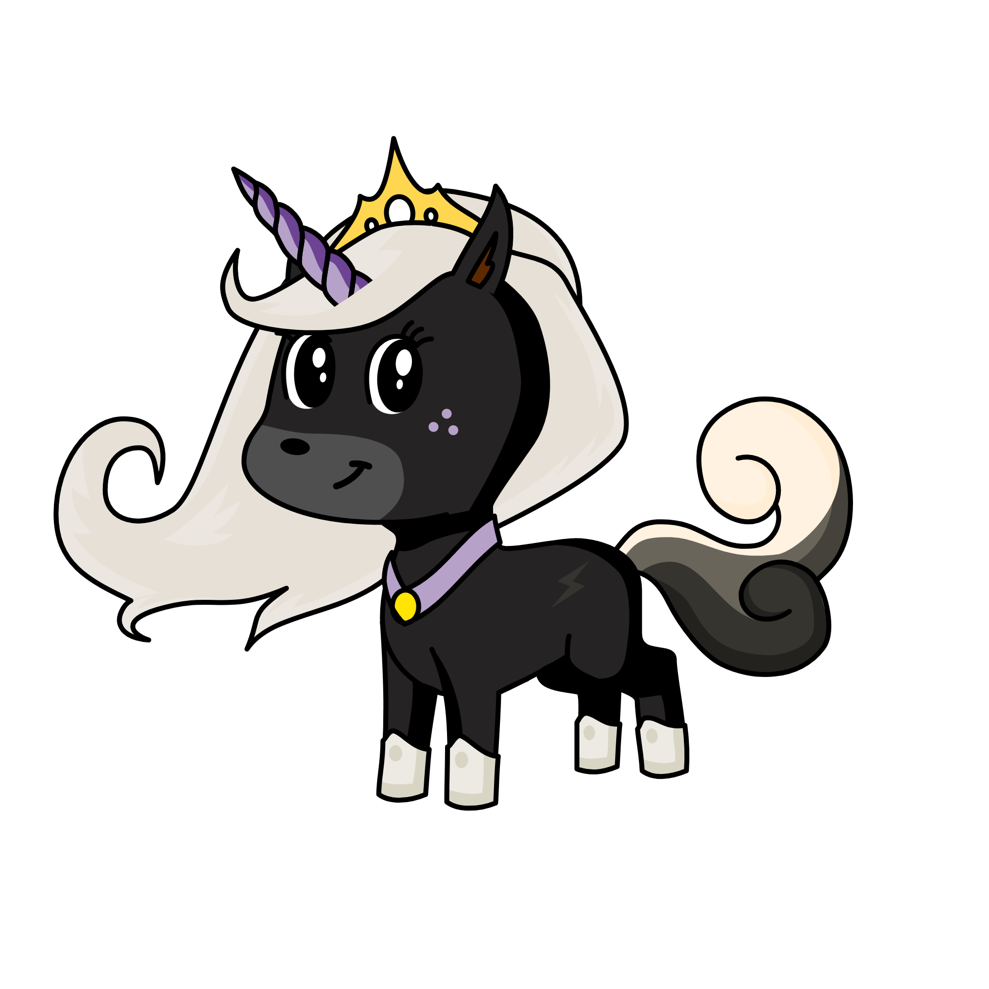 Yunaiko, the unicorn