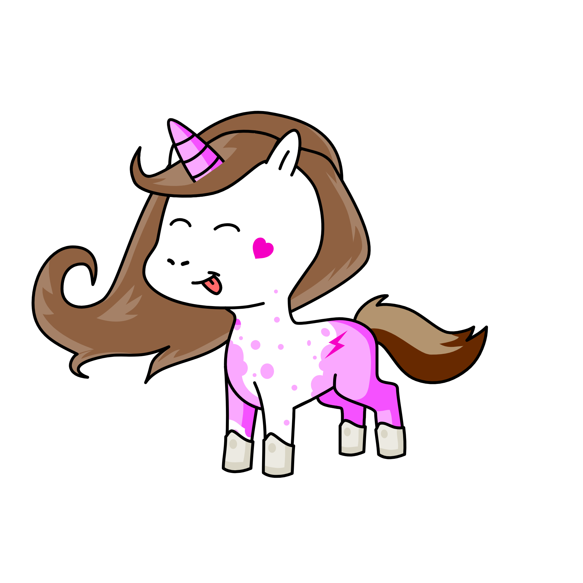 roberta the best, the unicorn