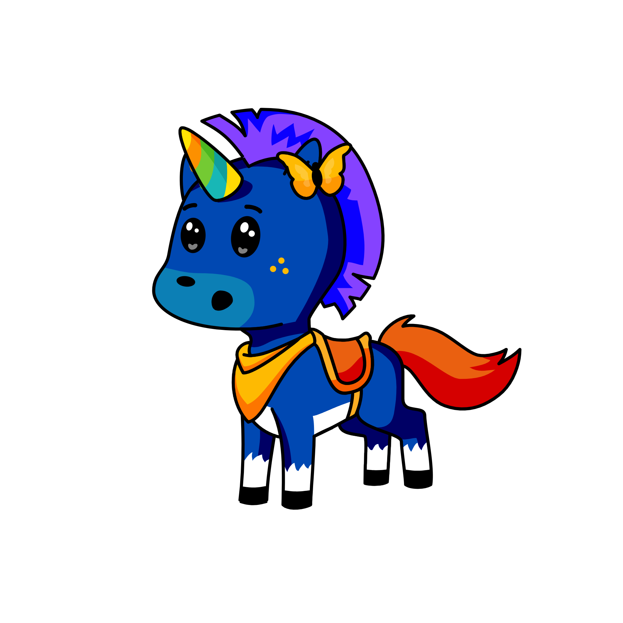 Copycat lover nium, the unicorn