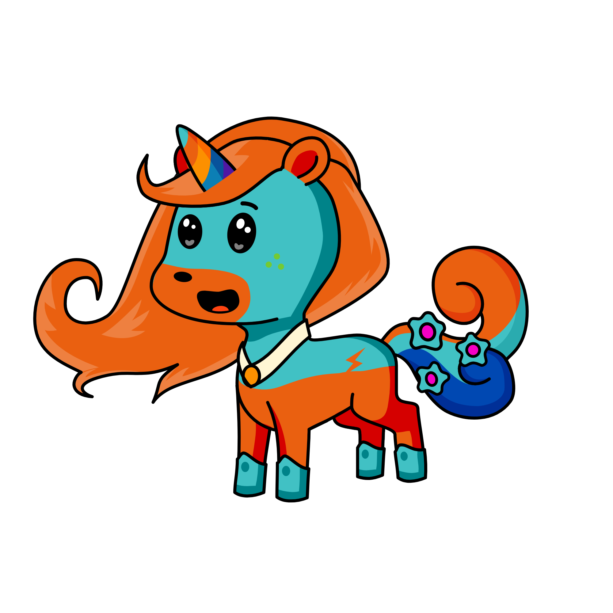cantik, the unicorn