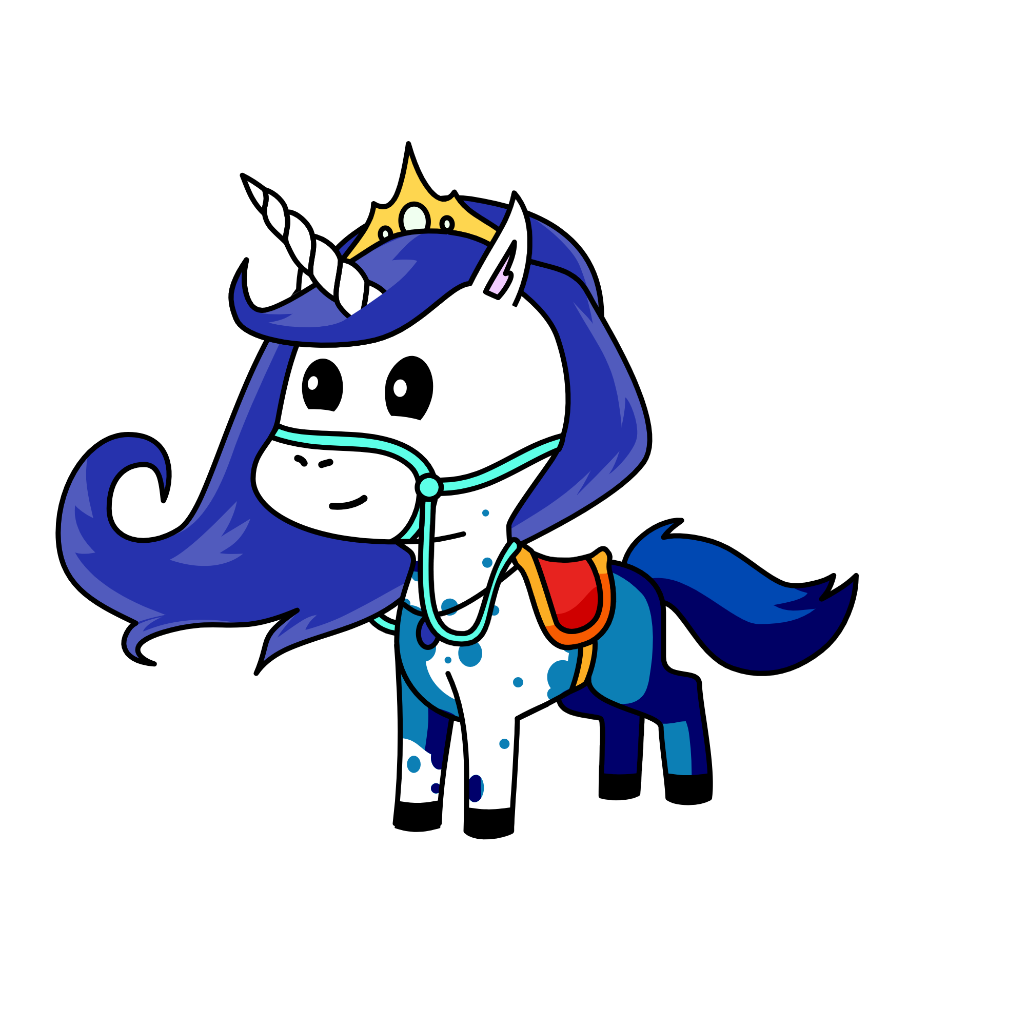 Snow Queen , the unicorn