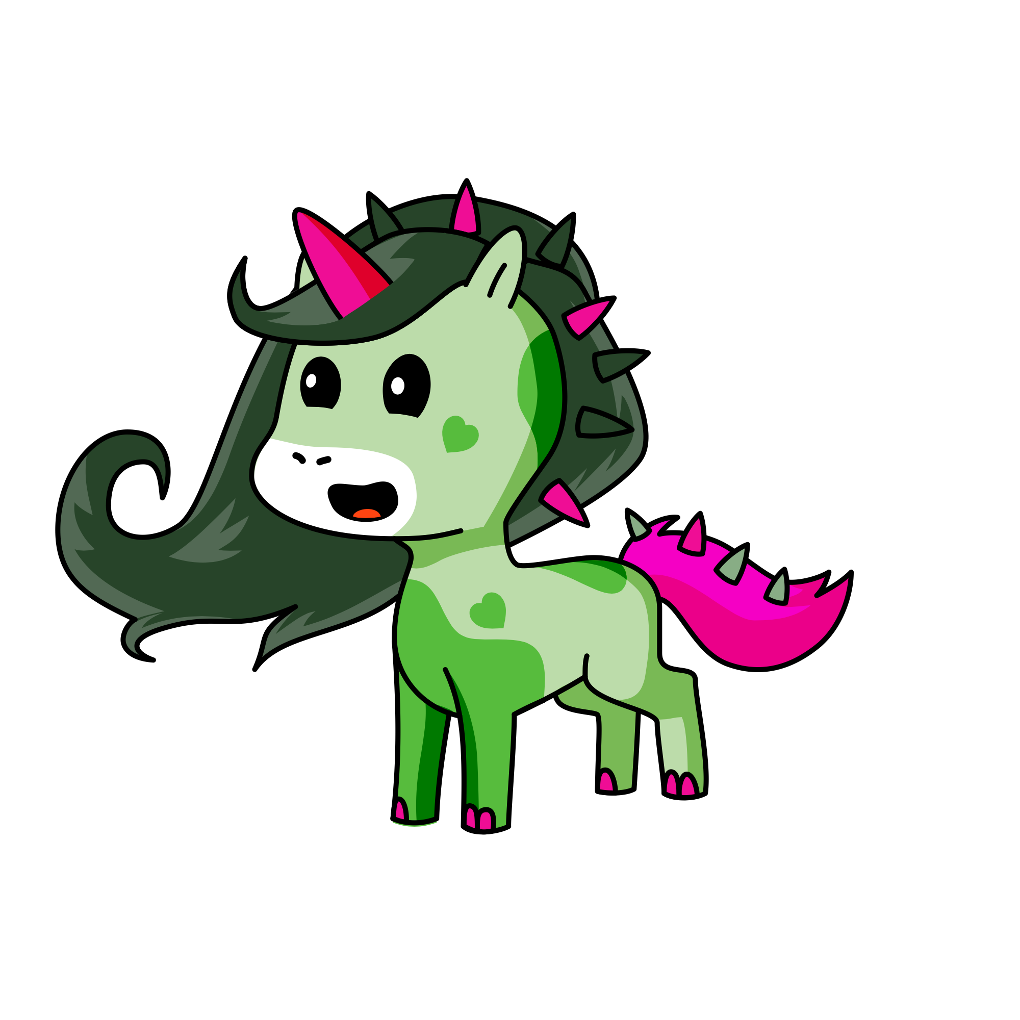 Sparkle maple syrup , the unicorn