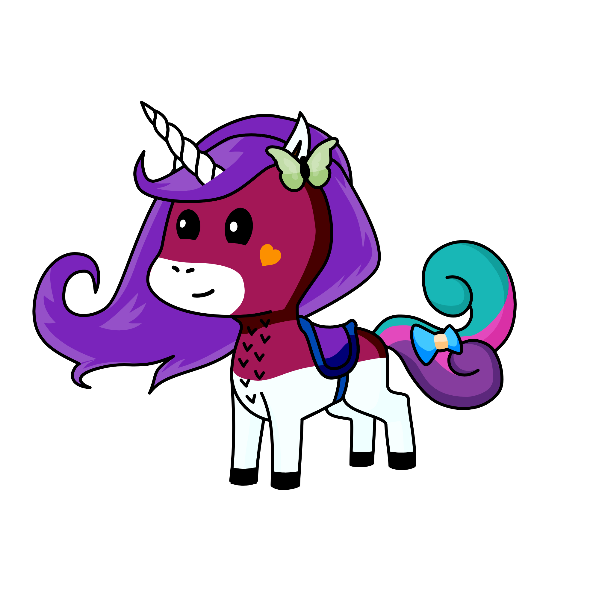 Windy, the unicorn