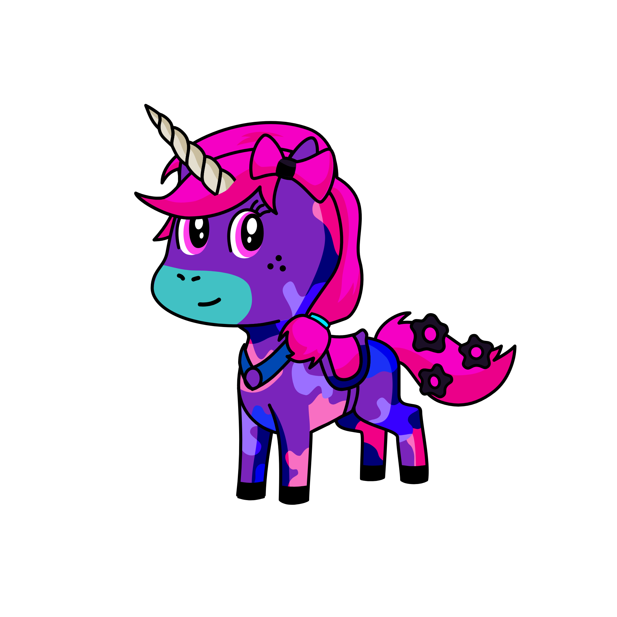 Sharadaa, the unicorn