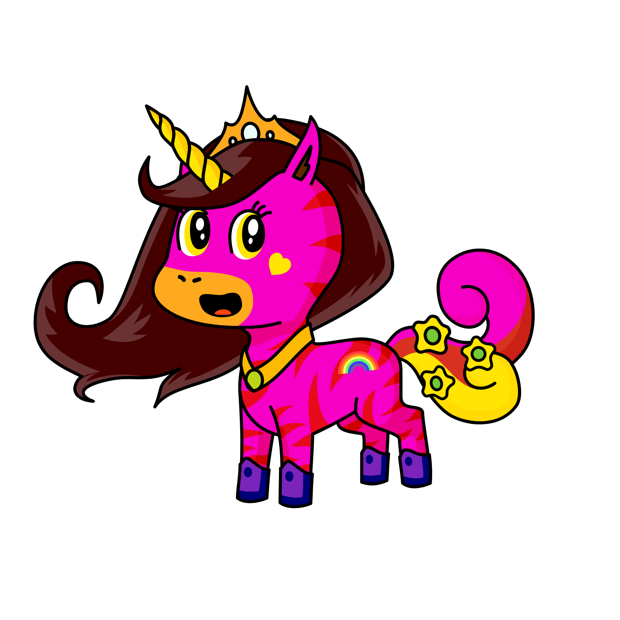MOM PAPA MAMA MIEILLE, the unicorn