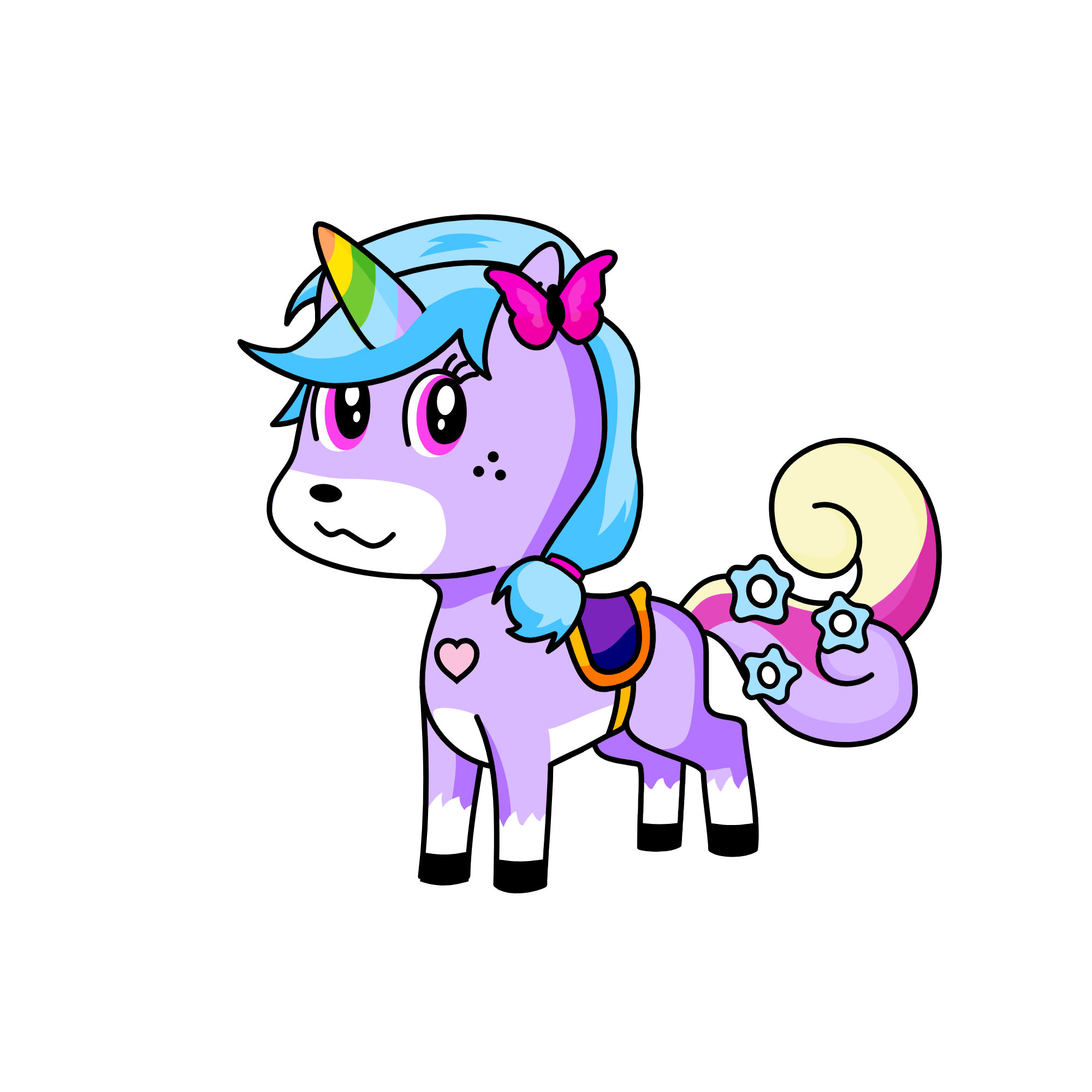 Lizzy, the unicorn