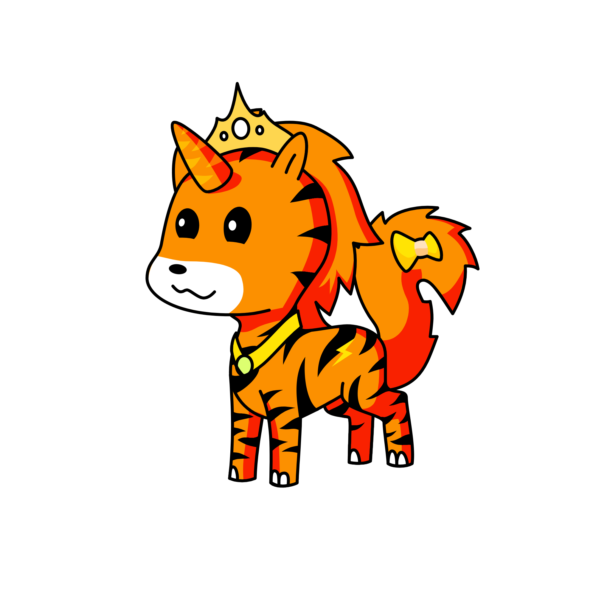 Amberflame, the unicorn