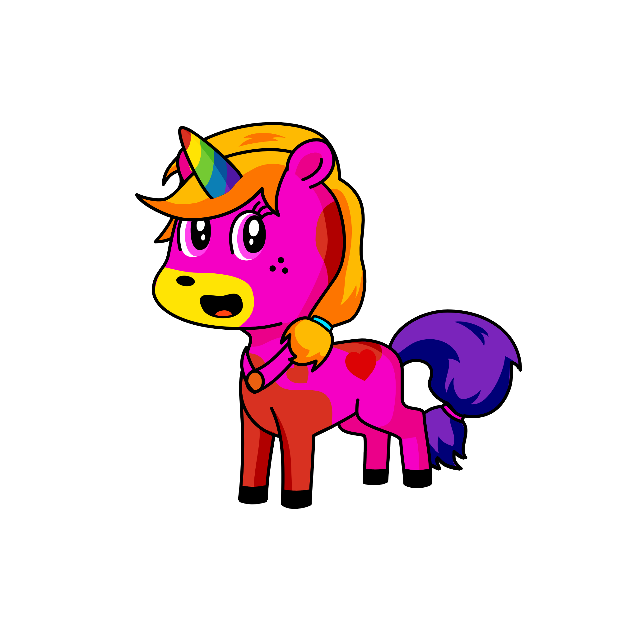 Unie, the unicorn