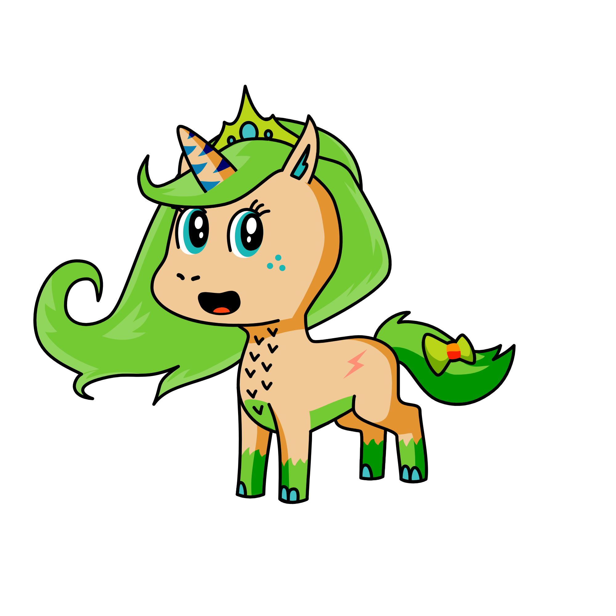 princess morning dove mi amor cadenza, the unicorn