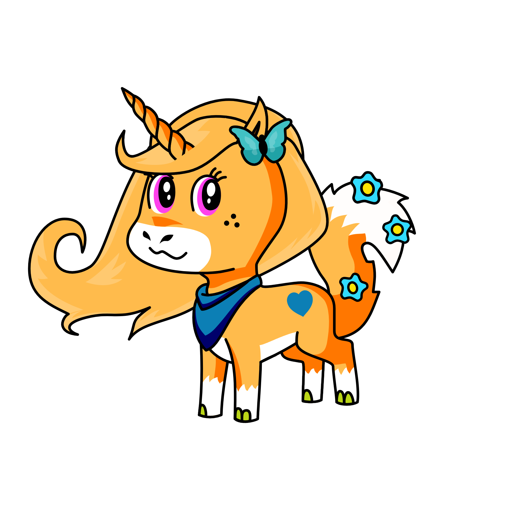 Kitsune, the unicorn