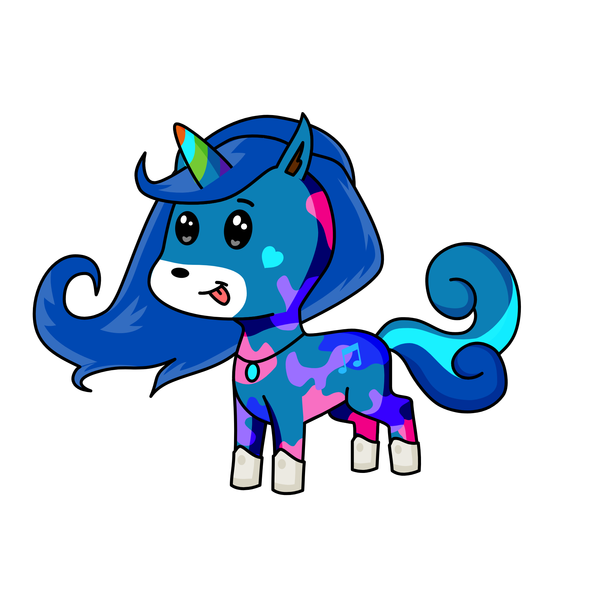 Angel is my BFF, the unicorn