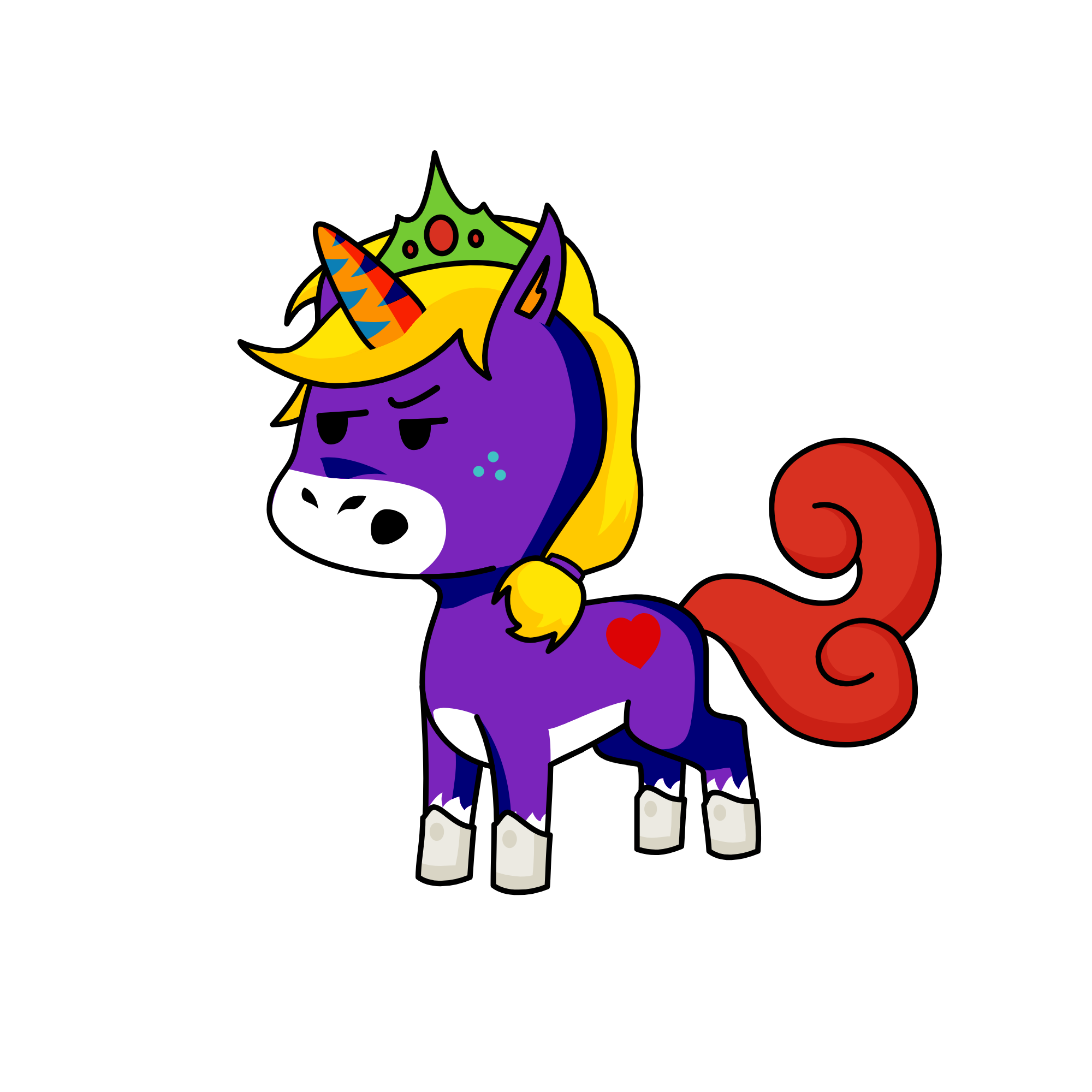 OKJHGFJHGDH, the unicorn