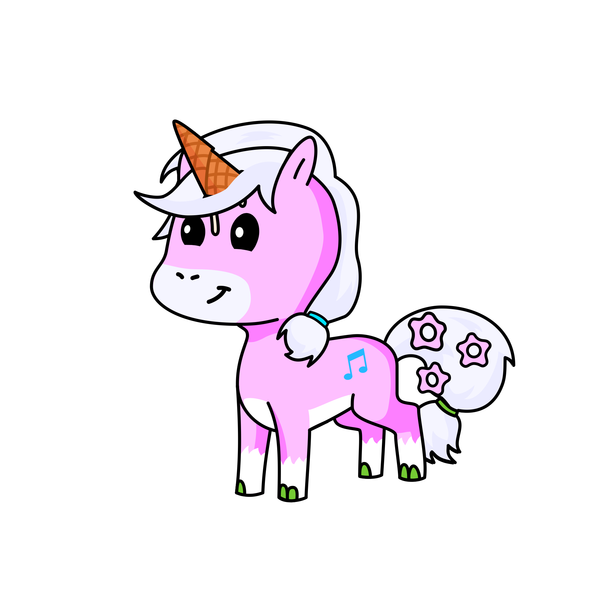 Frosty, the unicorn