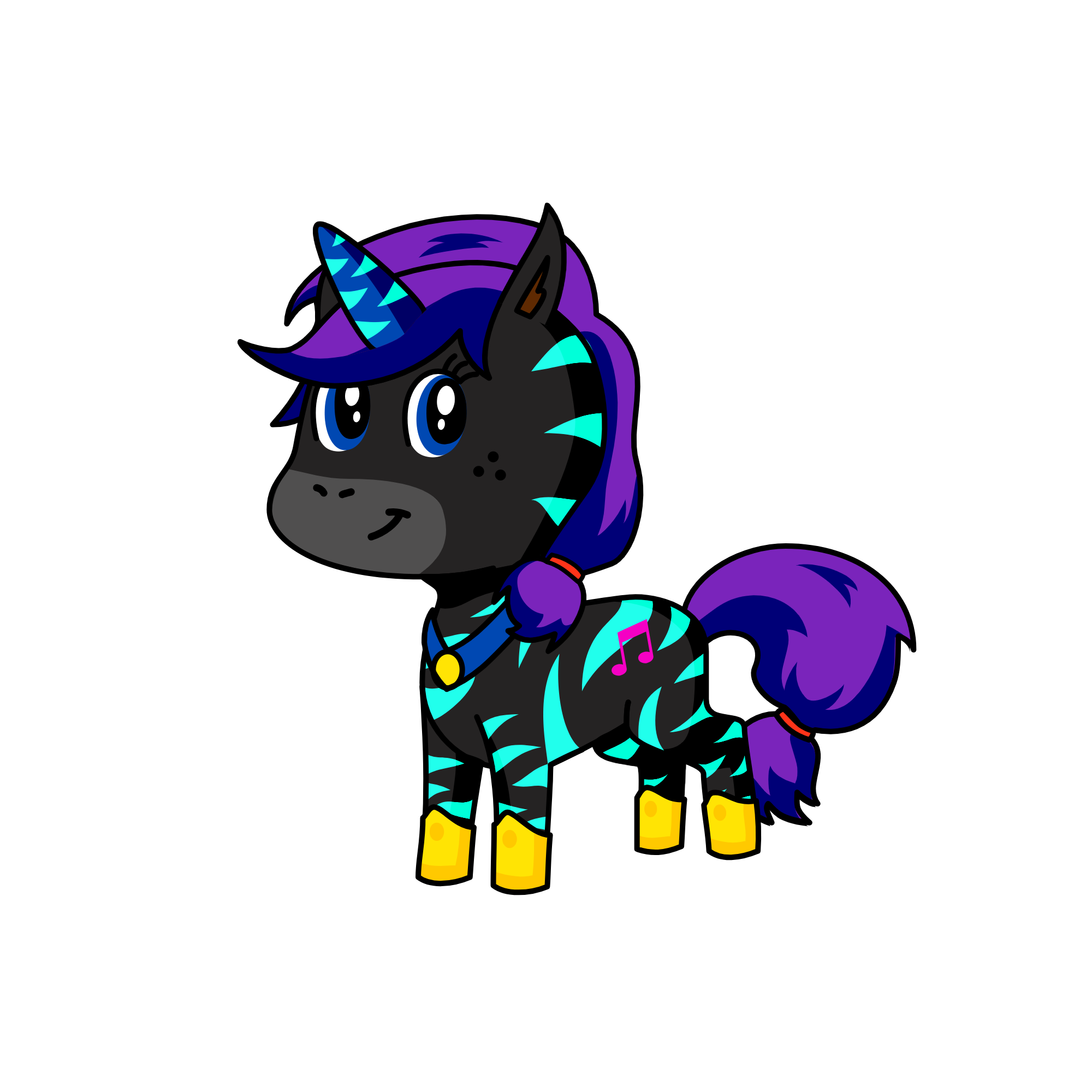 galaxy, the unicorn