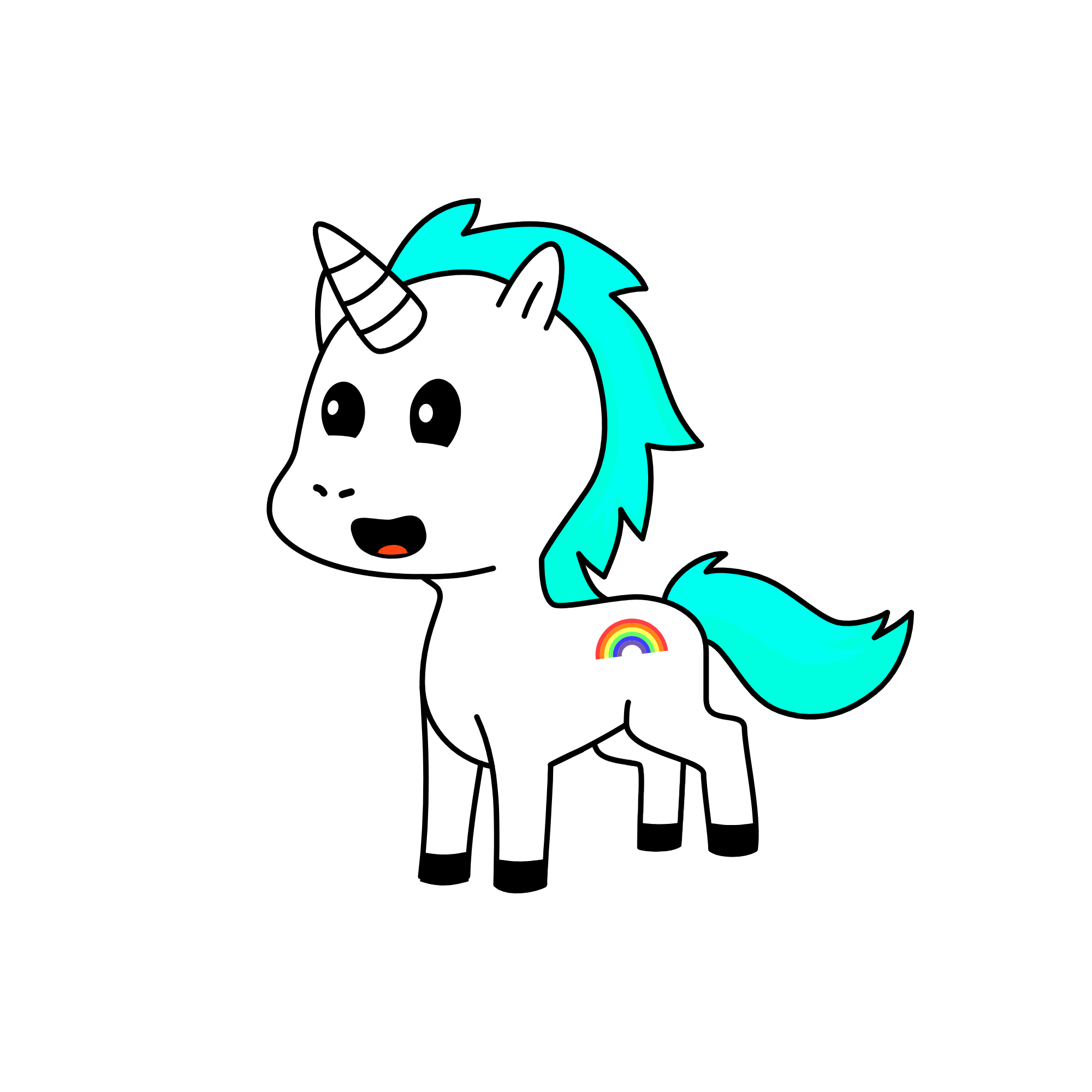 Craftycorn, the unicorn