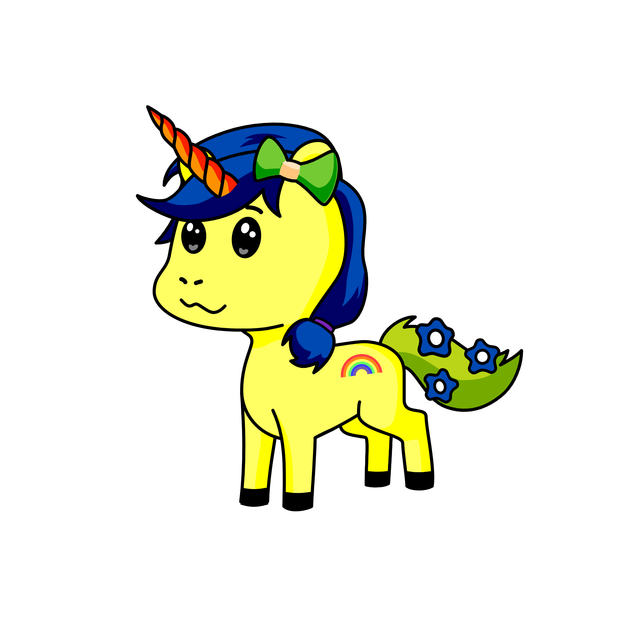 rainbow, the unicorn