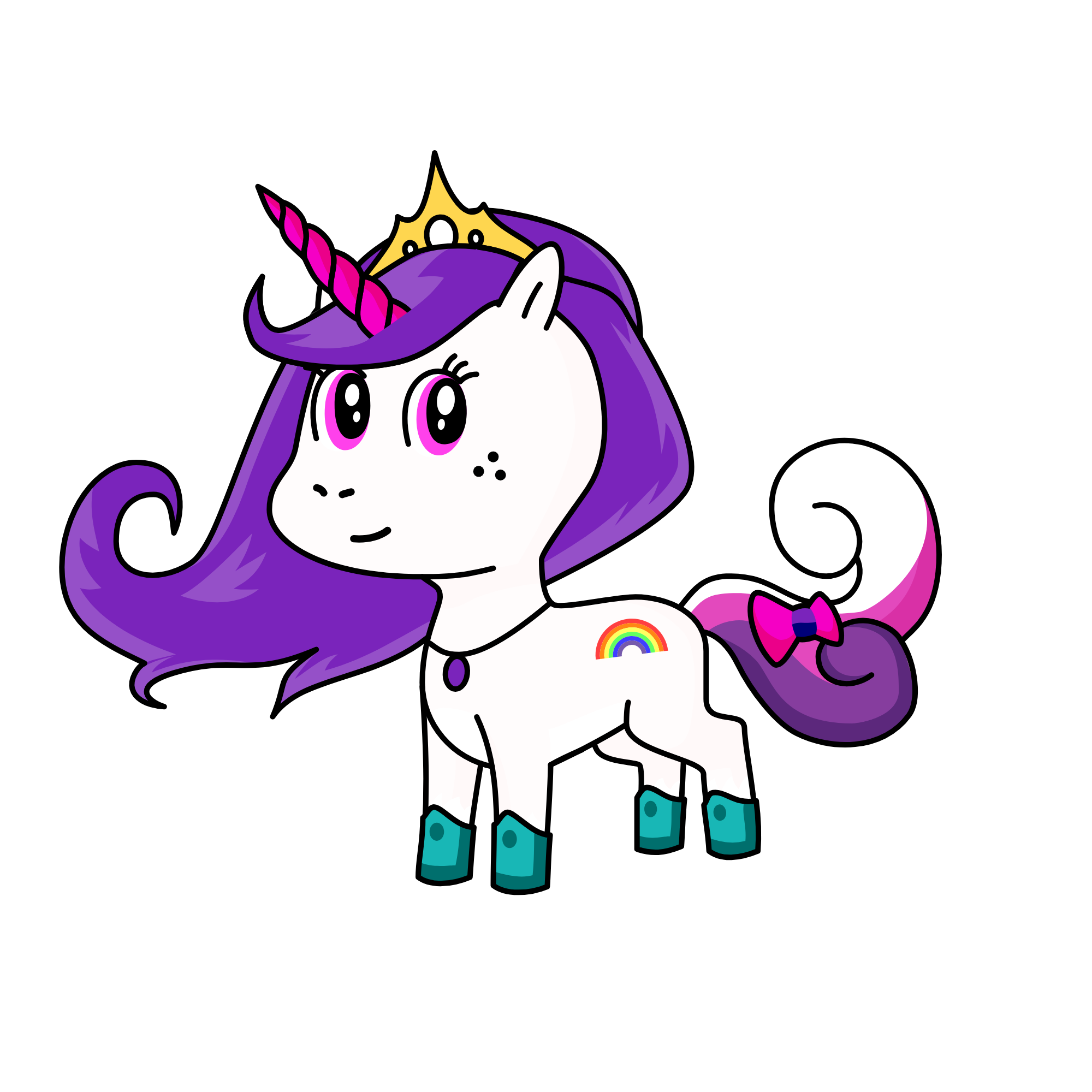 Angela, the unicorn