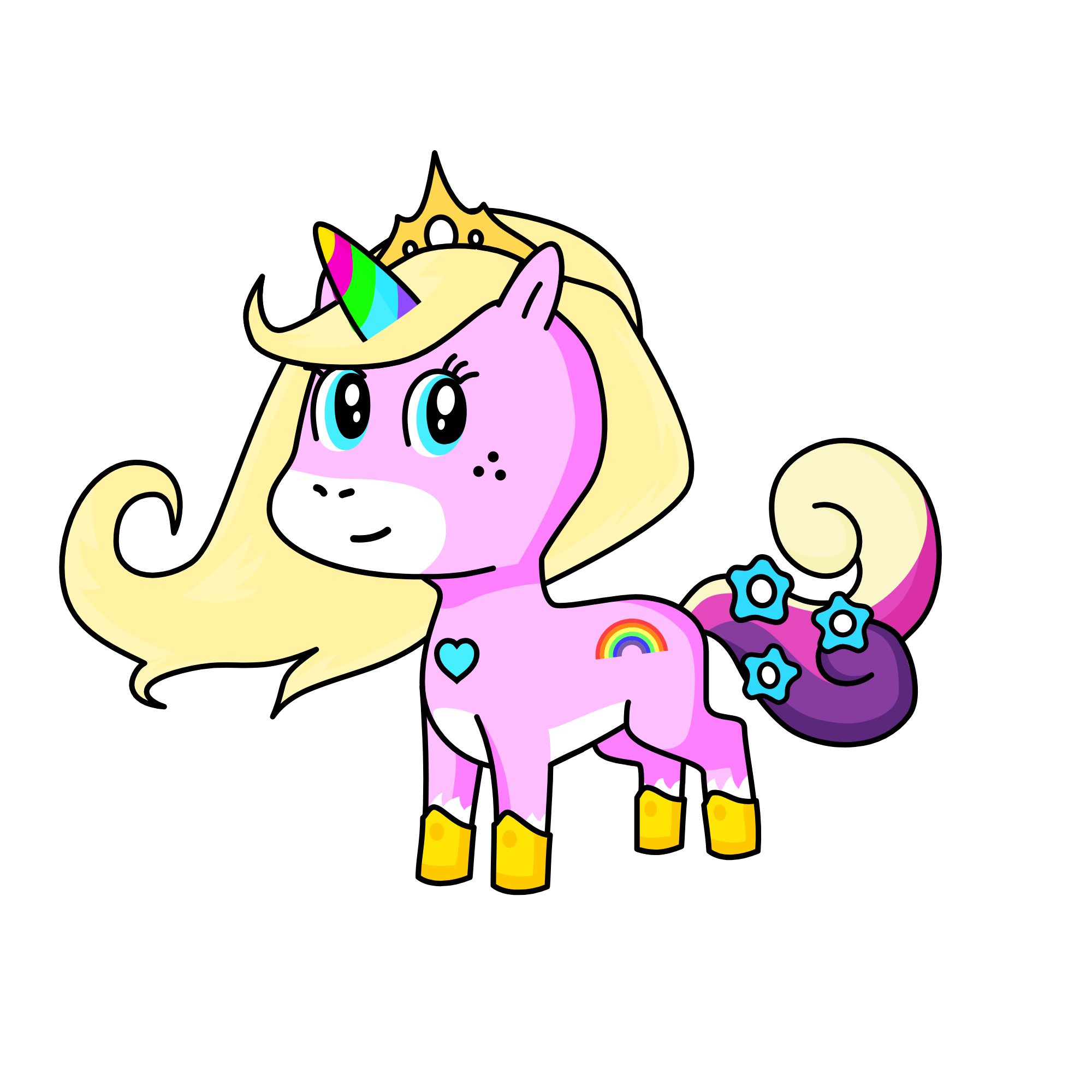 princess celesteia, the unicorn
