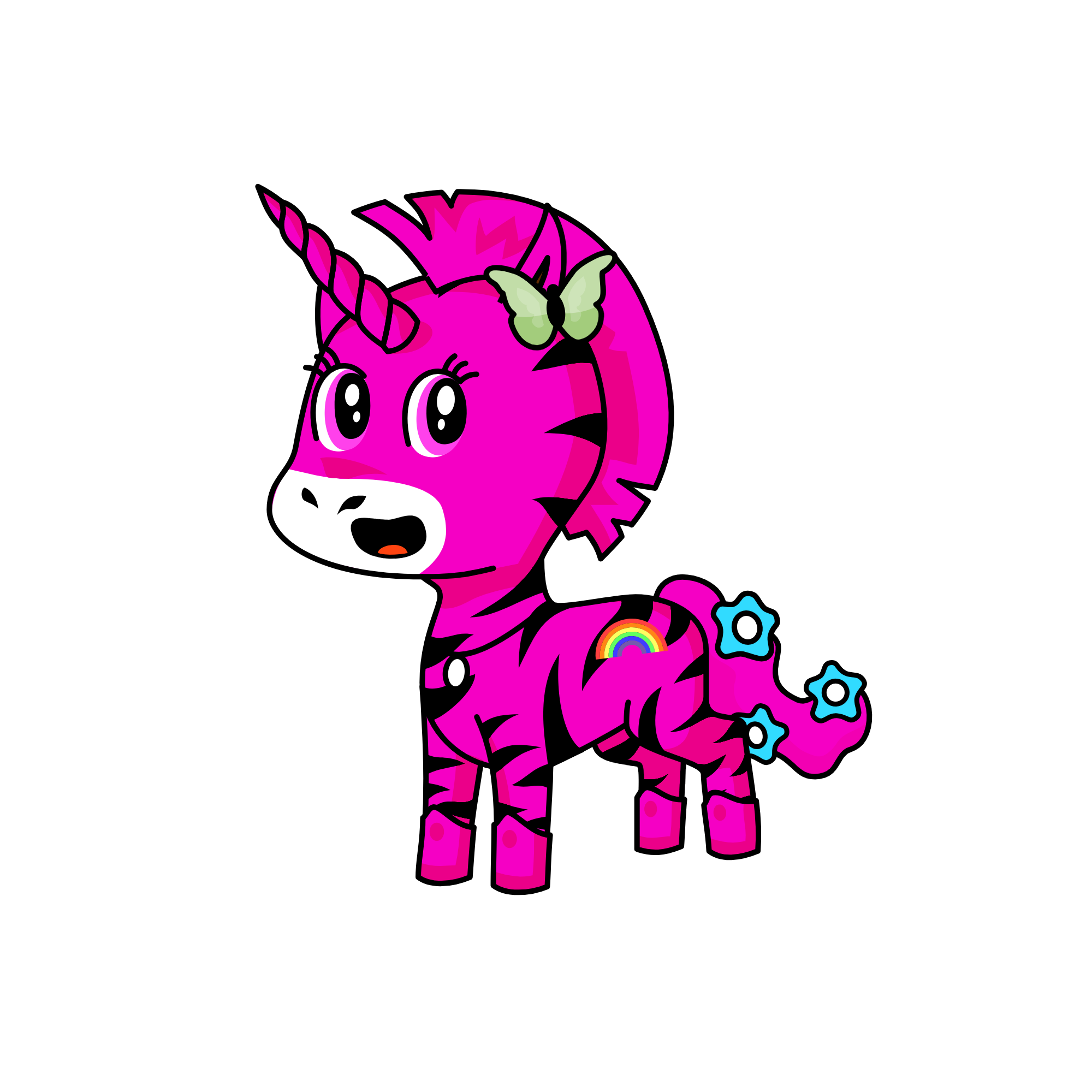 A, the unicorn