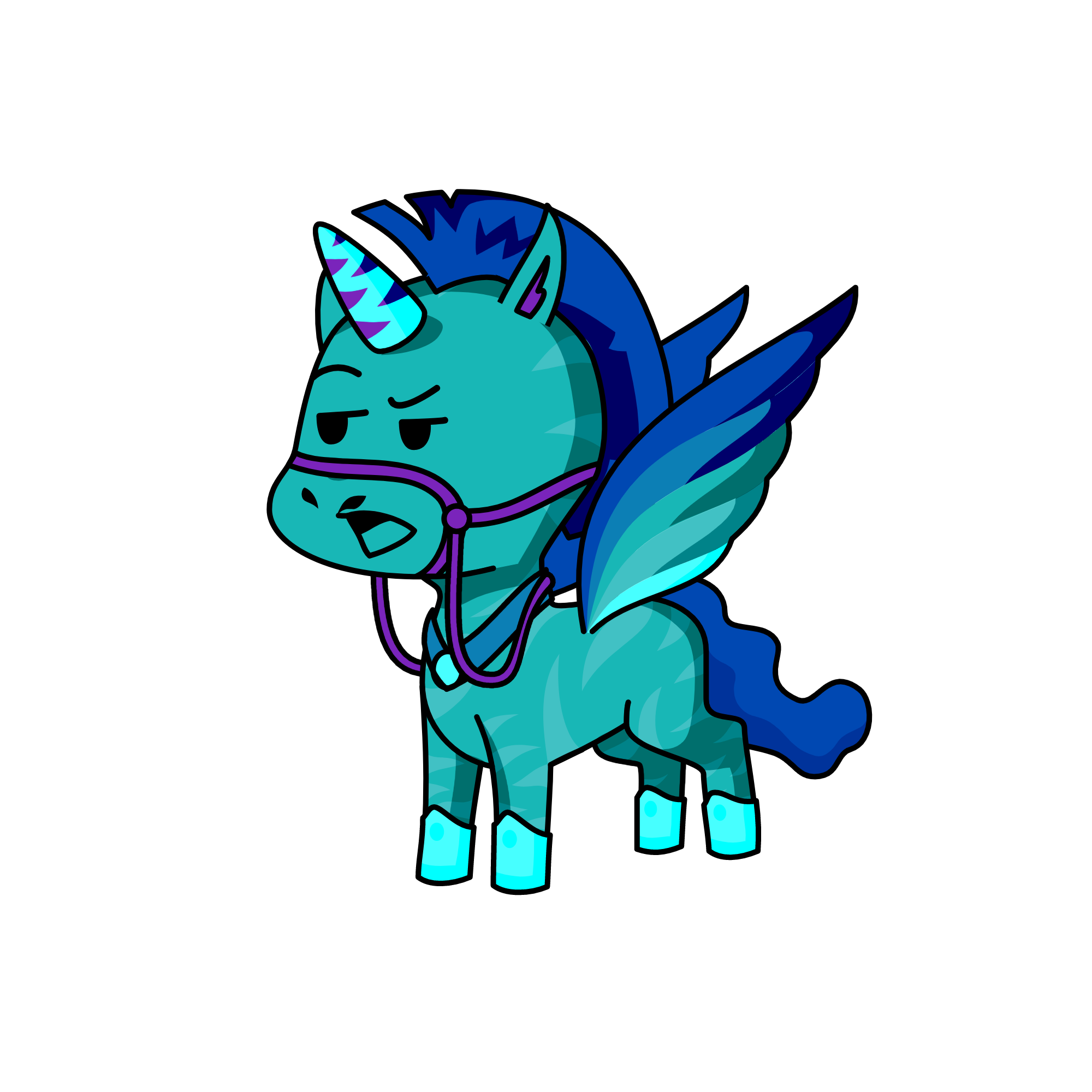 Zee, the unicorn