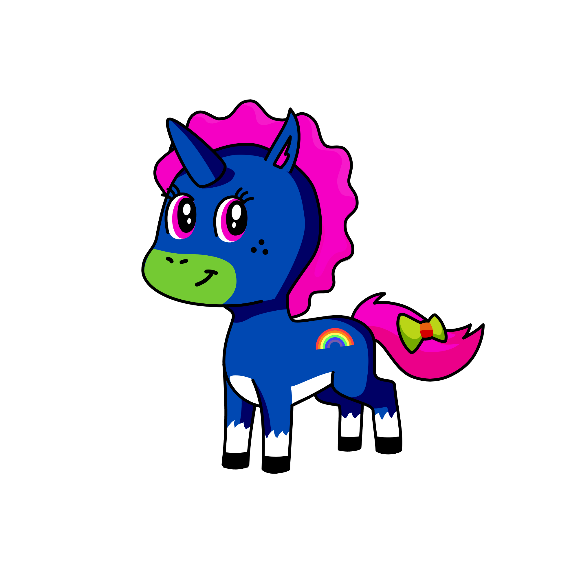 nana, the unicorn