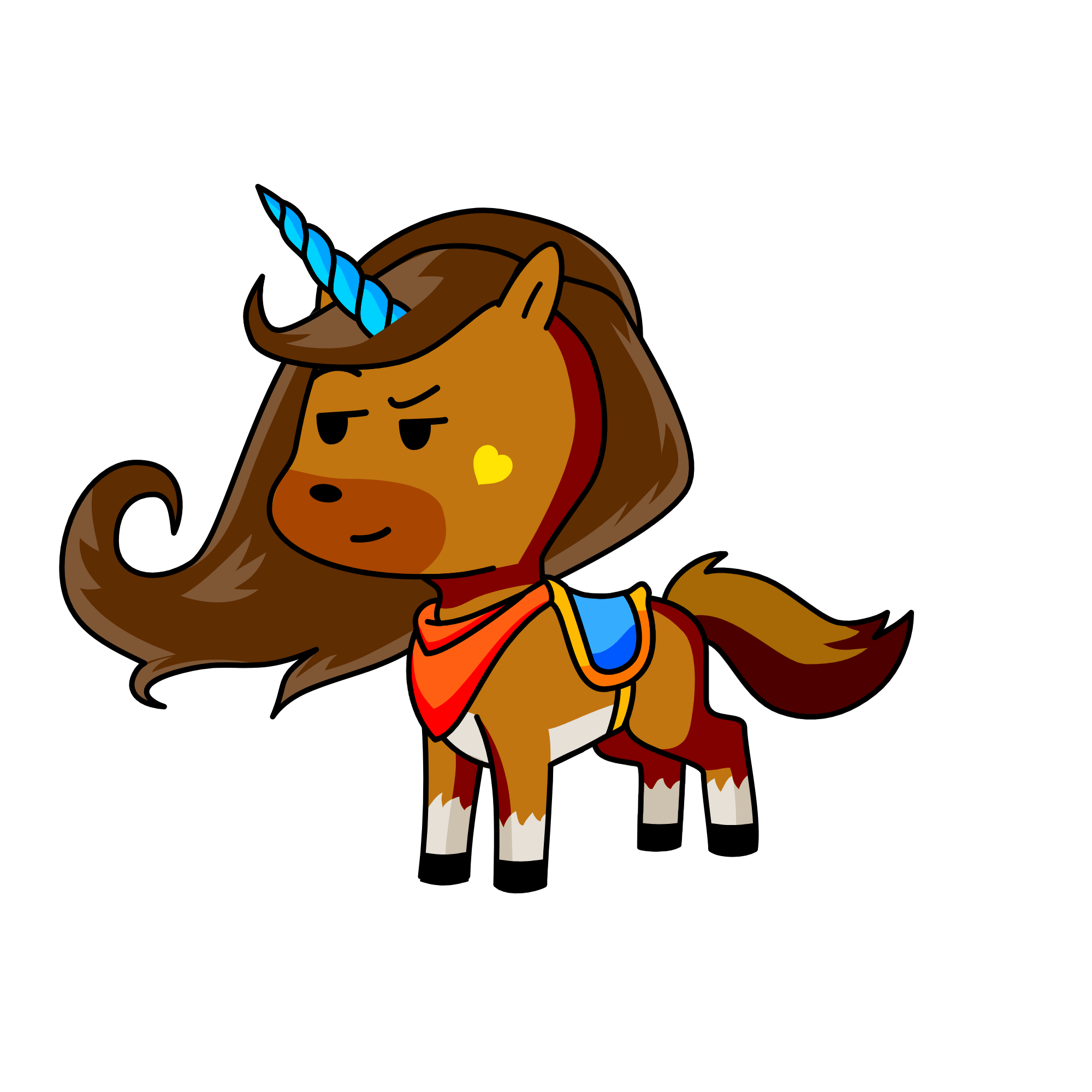 Milk Choco, the unicorn
