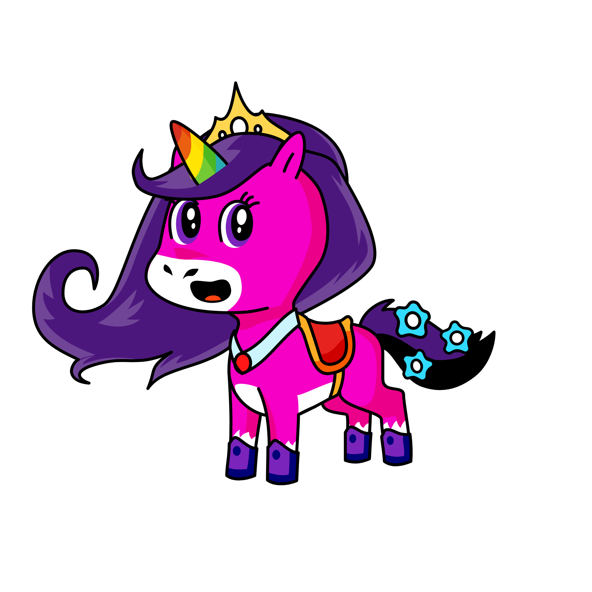 CLOOPY, the unicorn