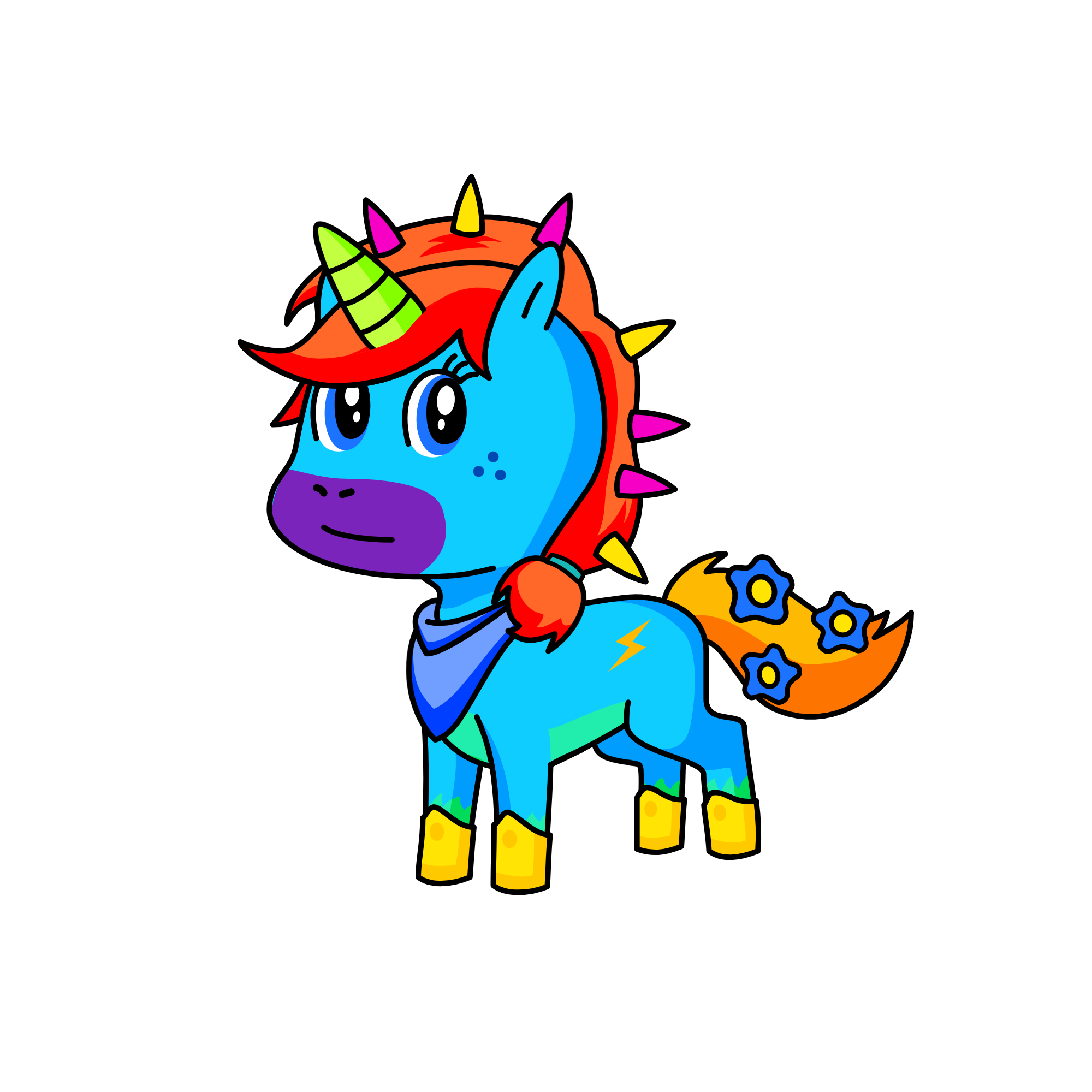 Scarlet💜, the unicorn