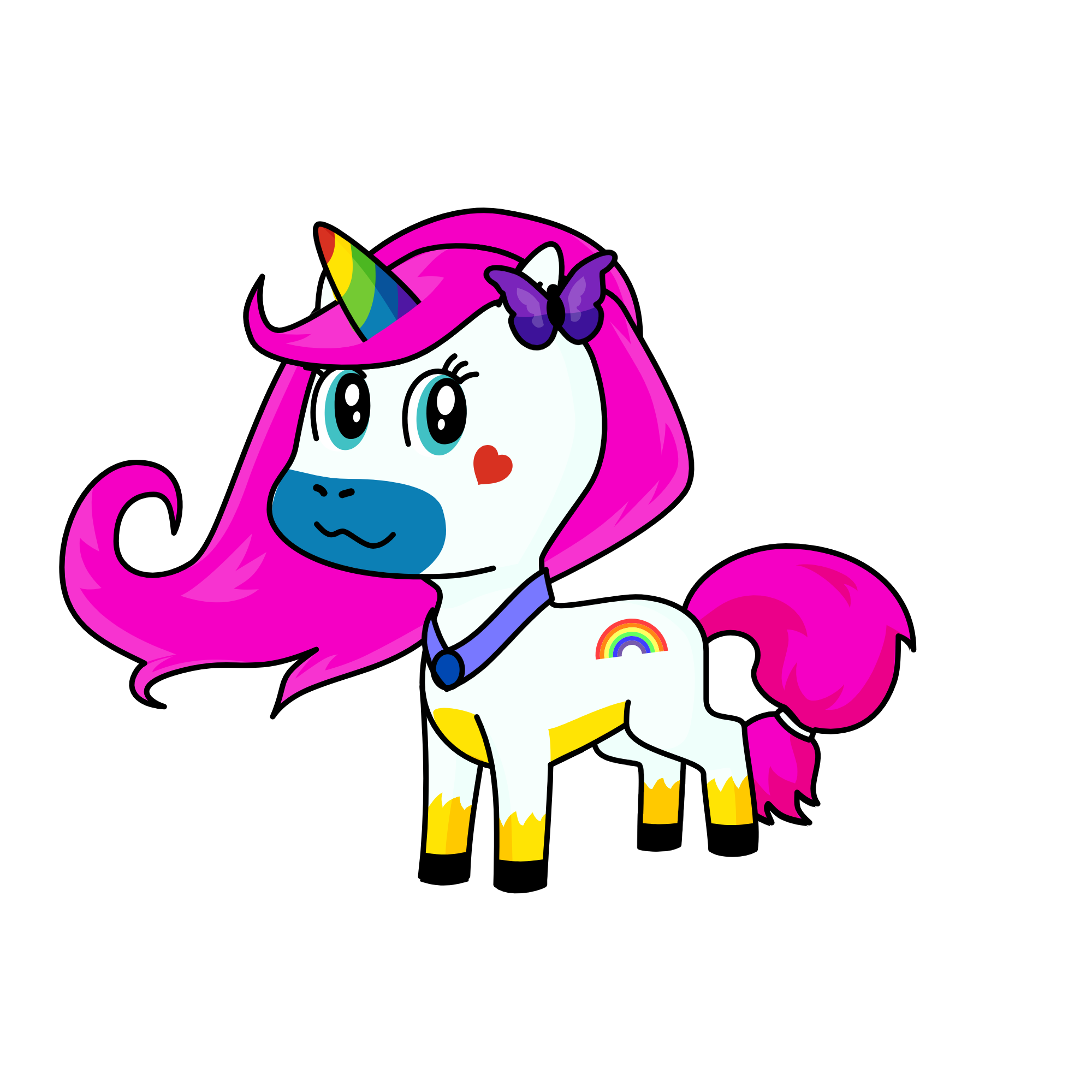 Aubrey, the unicorn