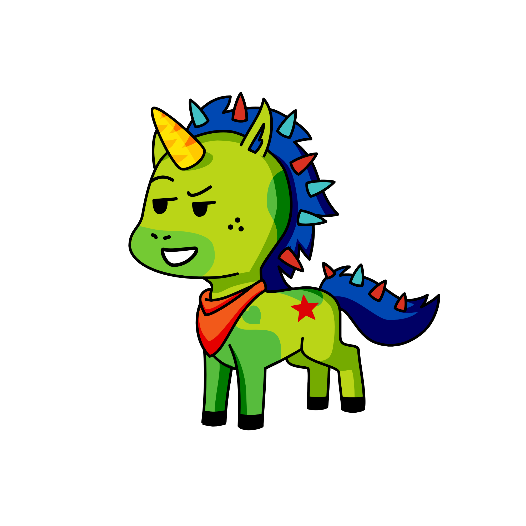 Dusty, the unicorn
