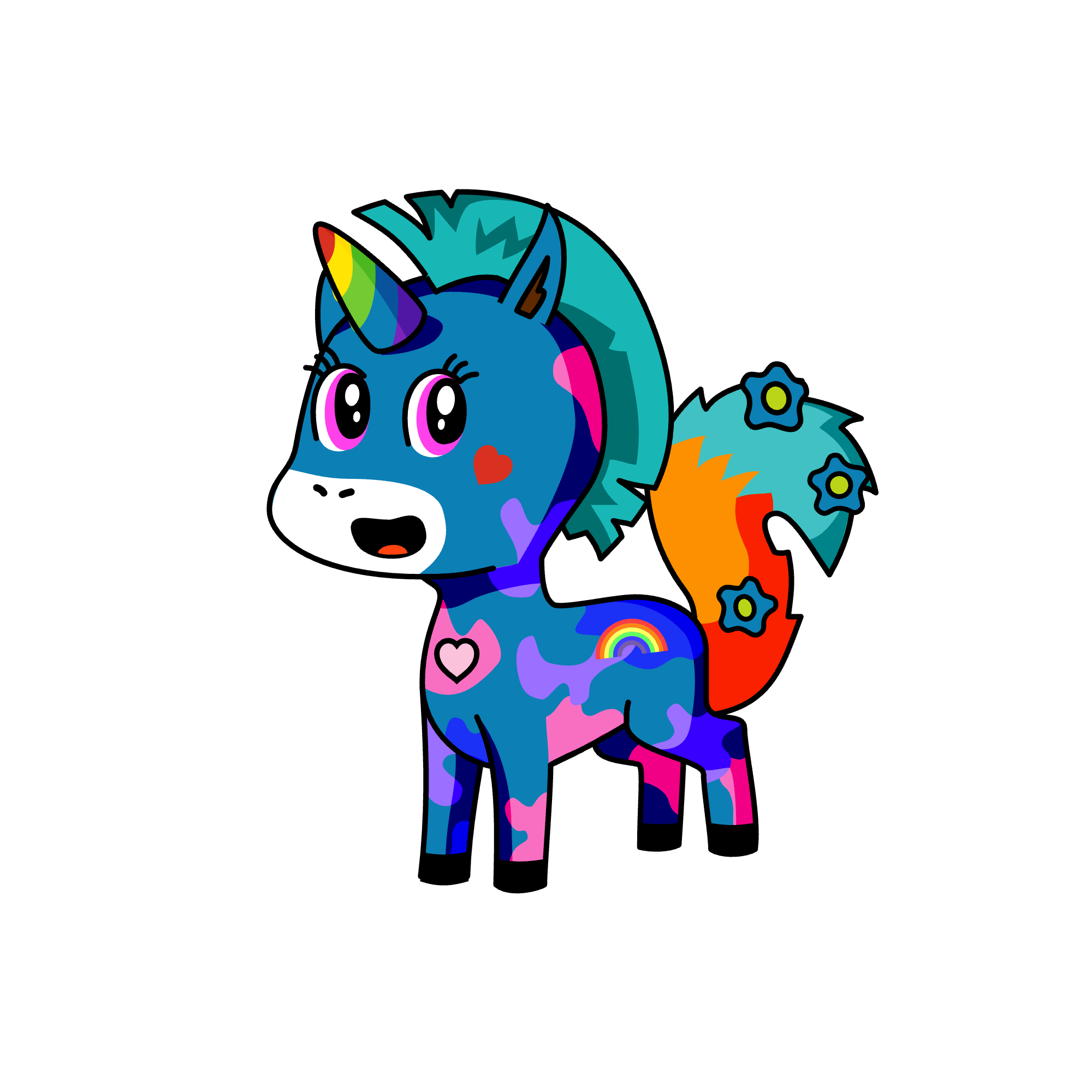 stich, the unicorn