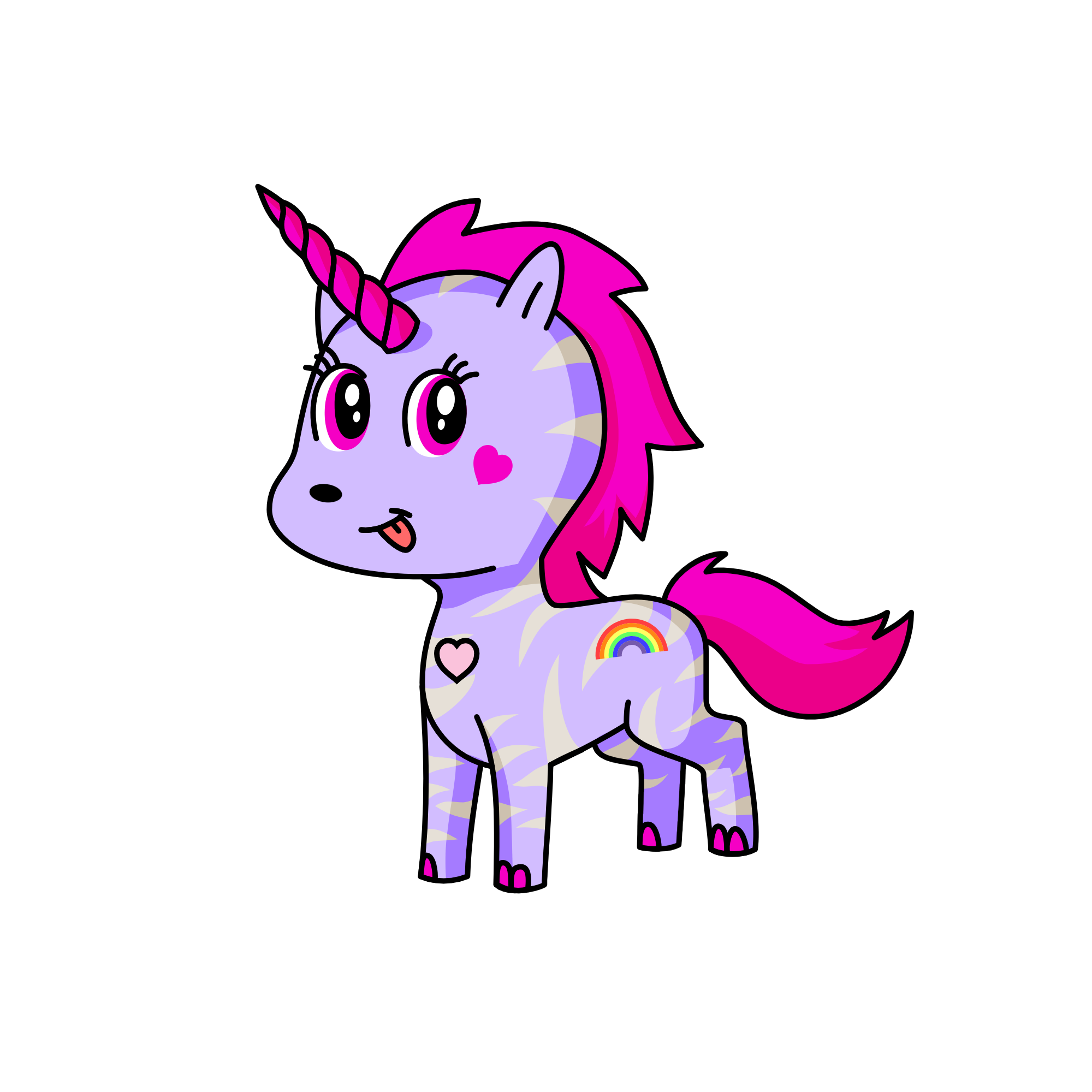 candy, the unicorn