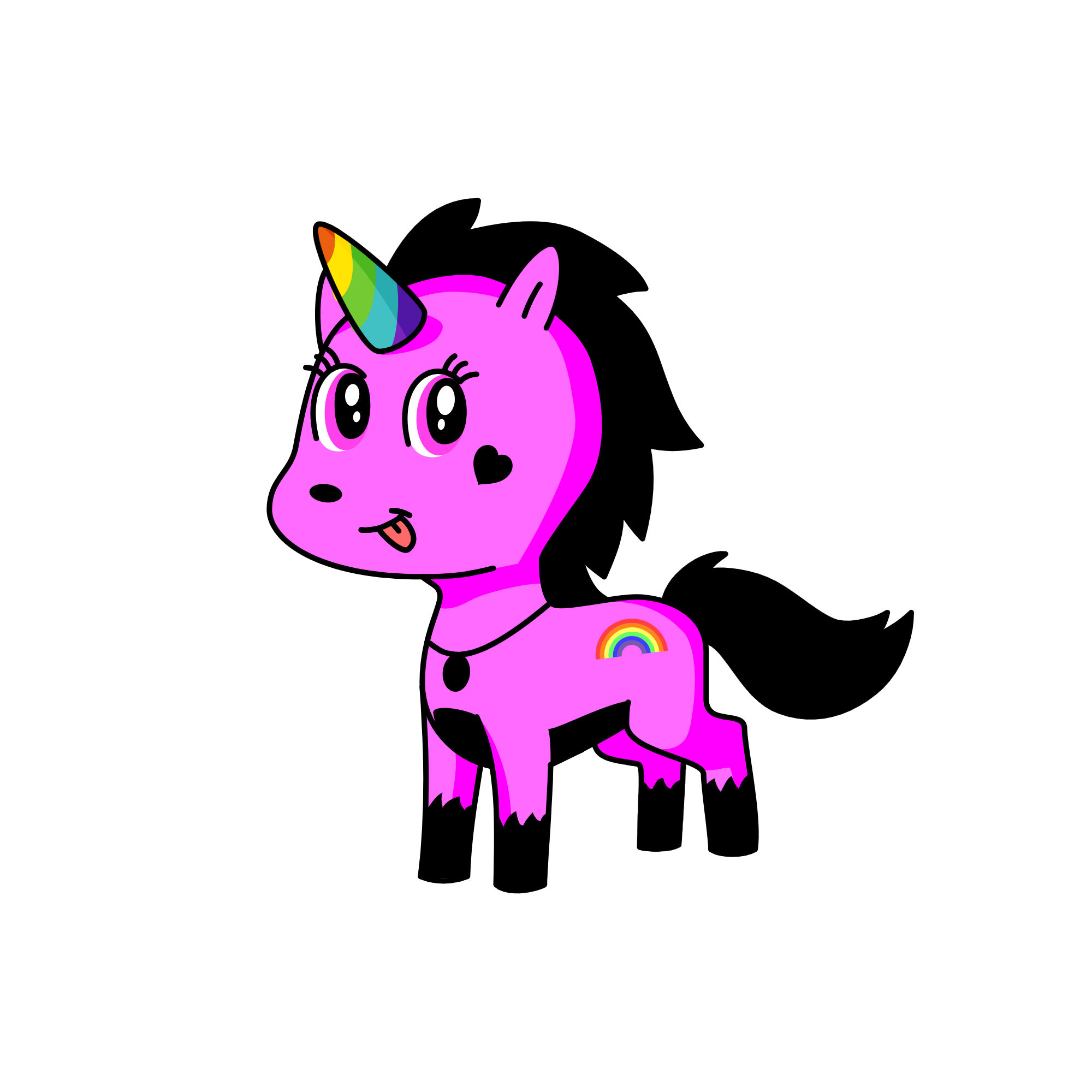 candy, the unicorn