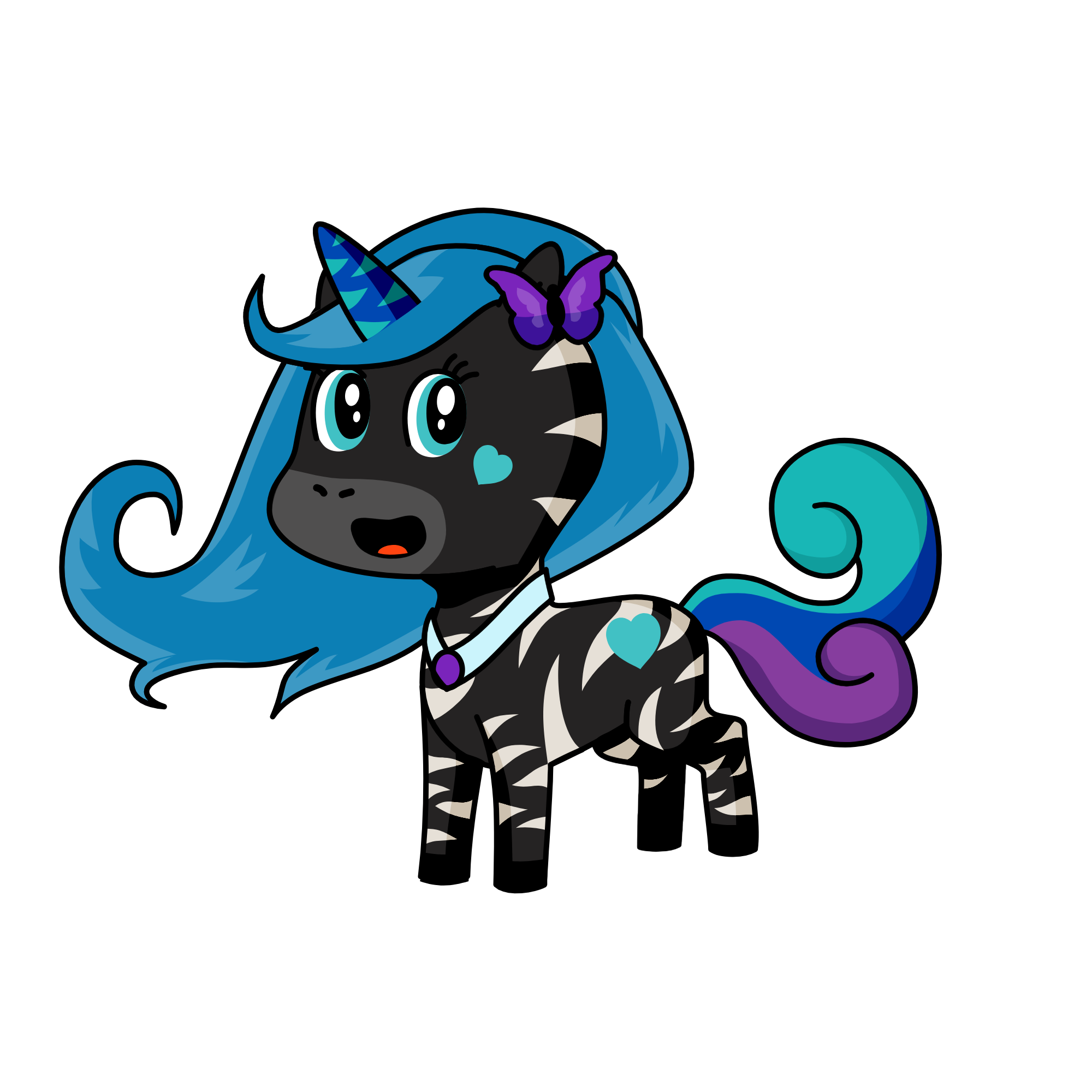 Adelynn, the unicorn