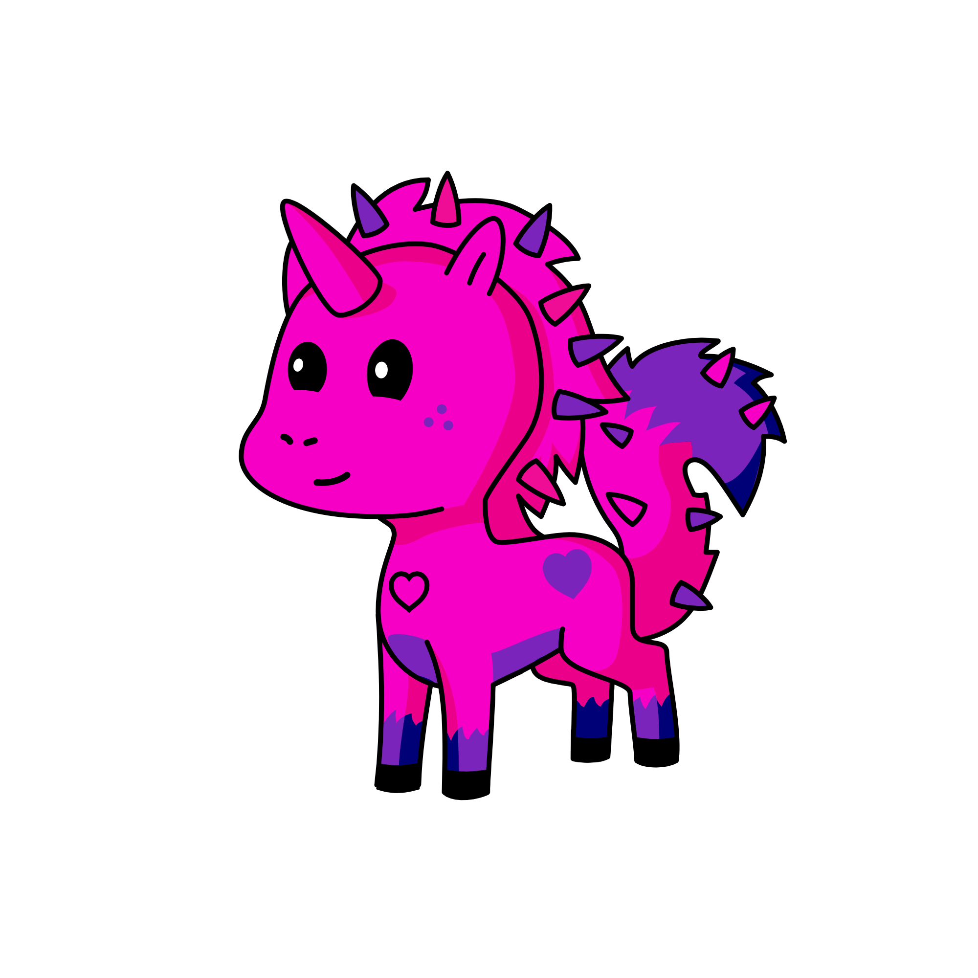 pppiiinnnkkk, the unicorn
