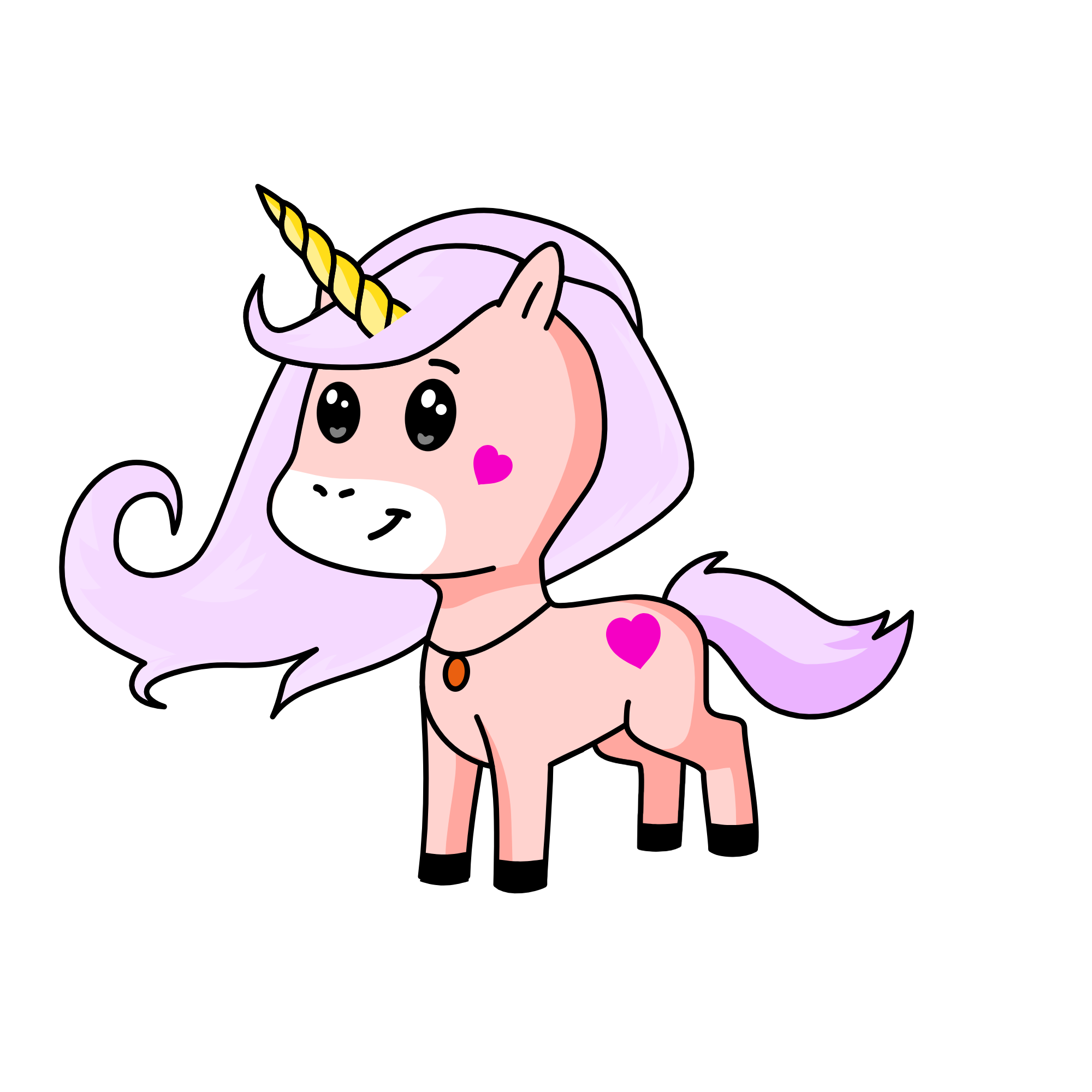 Sweety, the unicorn