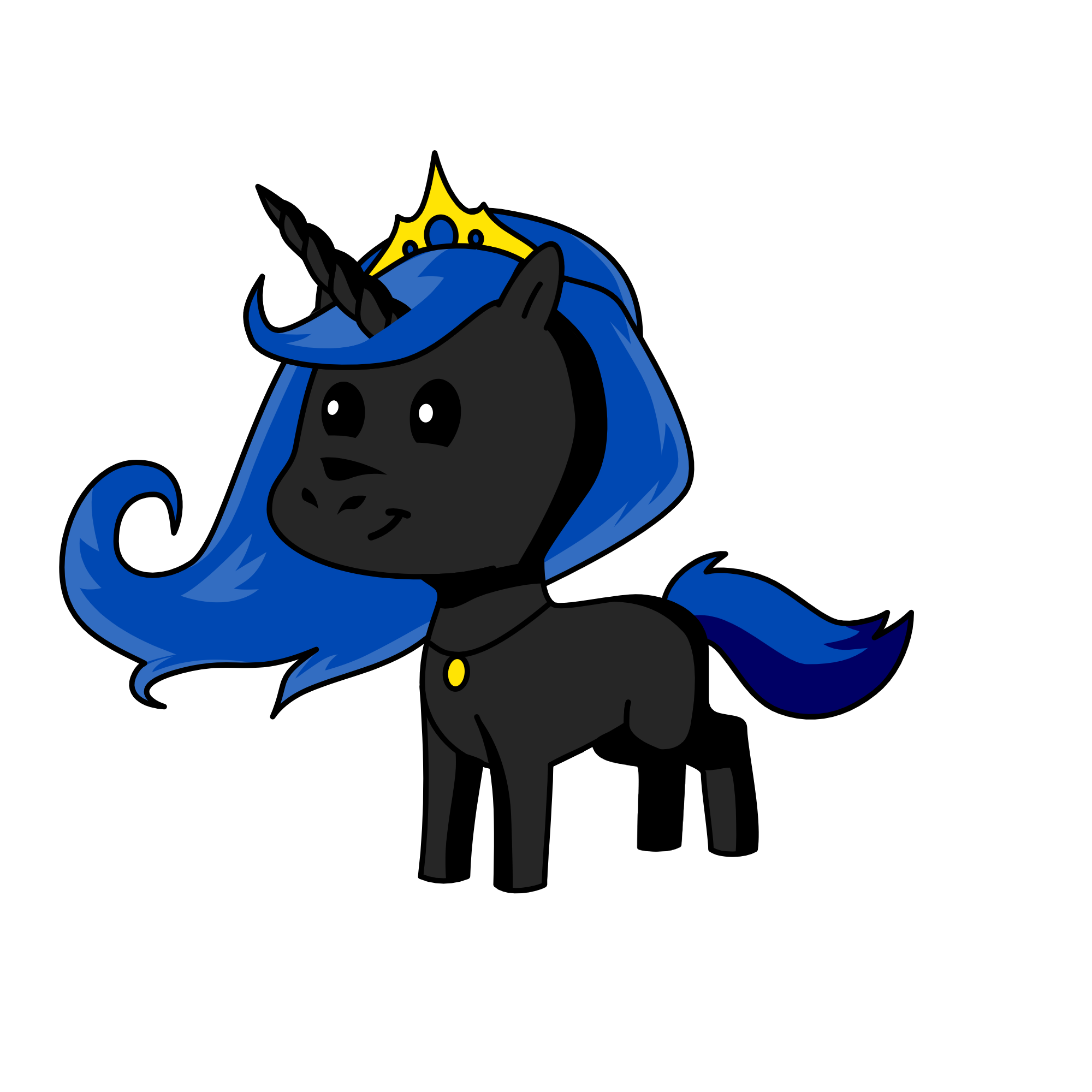 Luna, the unicorn
